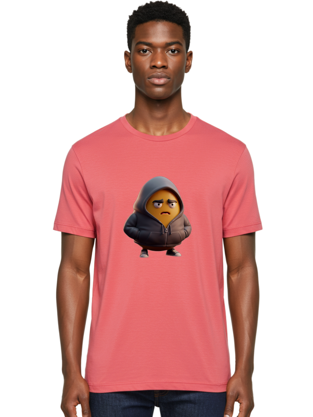 Emoji Men'S Graphic Tee, 100% Cotton, Comfortable Casual Summer Wear, Machine Washable, Vintage Camera, Old Camera, Antique Camera, Black Camera, Classic Photography, Photography Equipment, Nostalgic Device, Film Camera, Camera Art Bak529