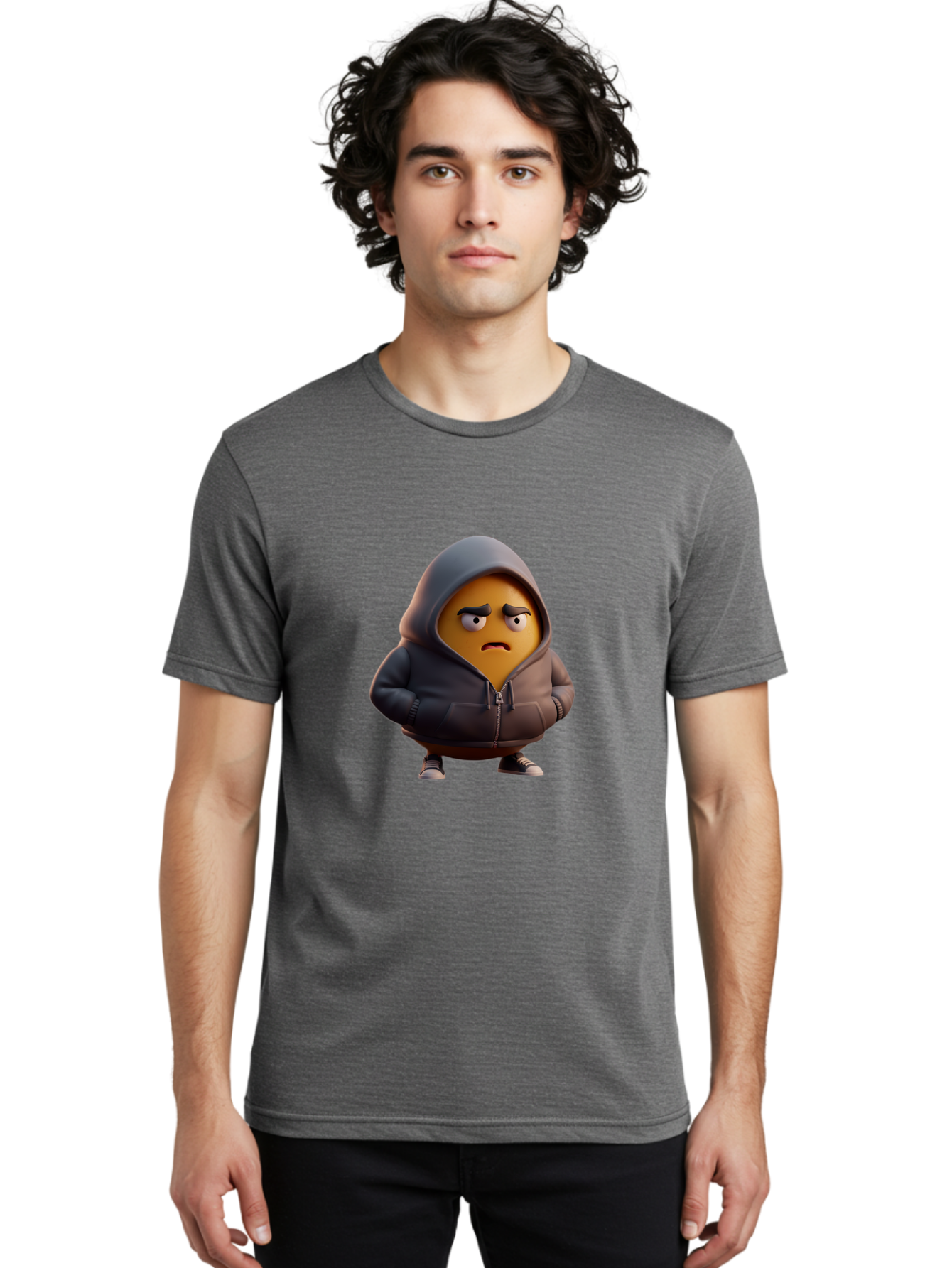 Emoji Men'S Graphic Tee, 100% Cotton, Comfortable Casual Summer Wear, Machine Washable, Vintage Camera, Old Camera, Antique Camera, Black Camera, Classic Photography, Photography Equipment, Nostalgic Device, Film Camera, Camera Art Bak529
