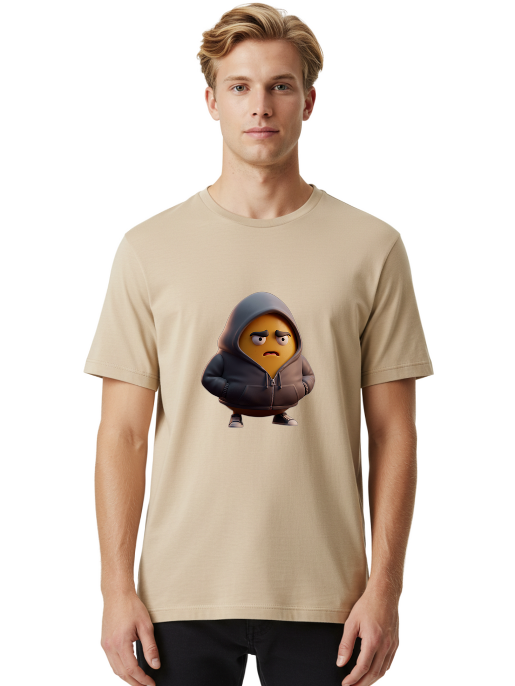 Emoji Men'S Graphic Tee, 100% Cotton, Comfortable Casual Summer Wear, Machine Washable, Vintage Camera, Old Camera, Antique Camera, Black Camera, Classic Photography, Photography Equipment, Nostalgic Device, Film Camera, Camera Art Bak529