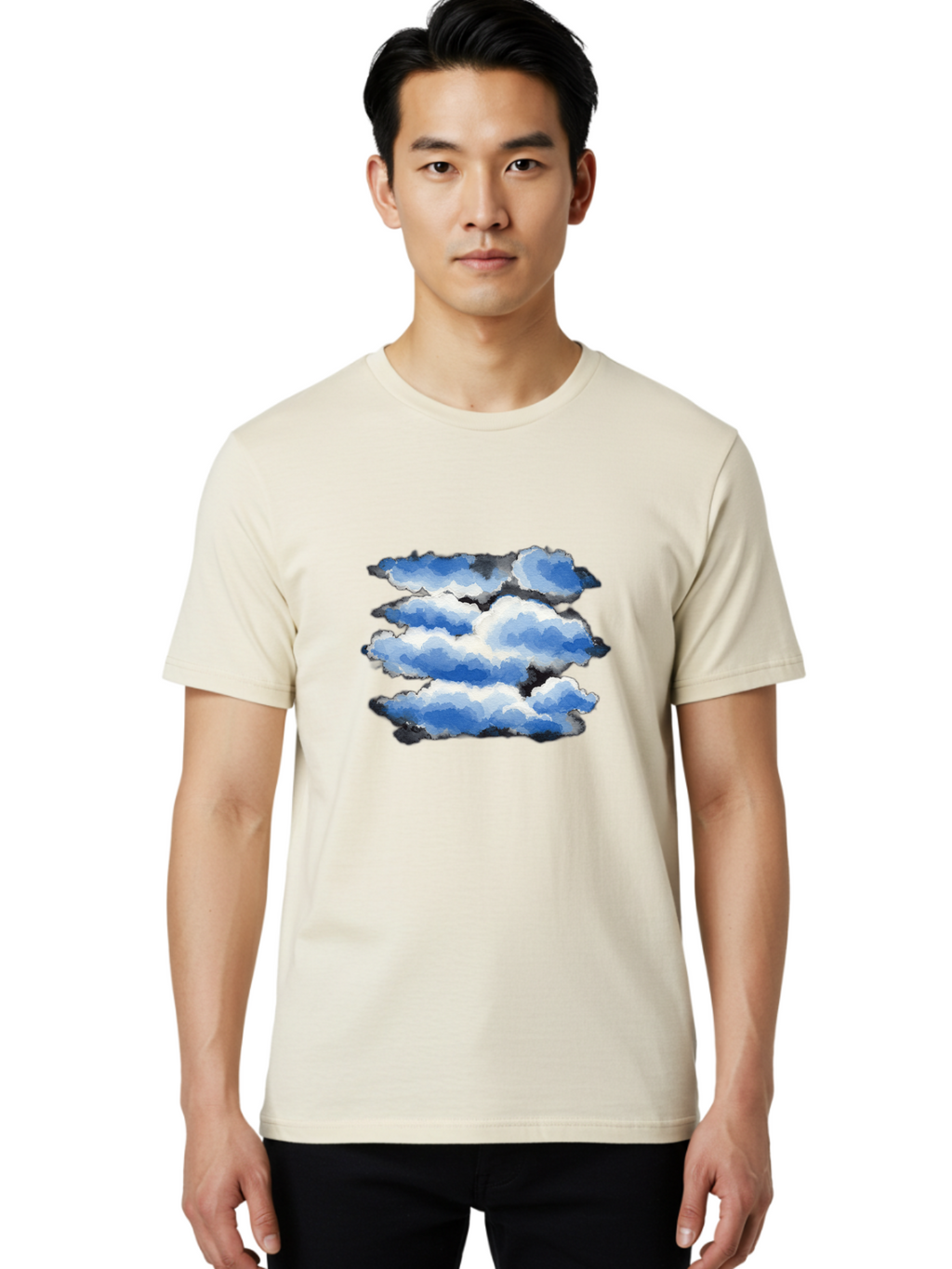 Equals-Clouds Men'S Graphic Tee, 100% Cotton, Comfortable Casual Summer Wear, Machine Washable, Vintage Camera, Old Camera, Antique Camera, Black Camera, Classic Photography, Photography Equipment, Nostalgic Device, Film Camera, Camera Art Bak531