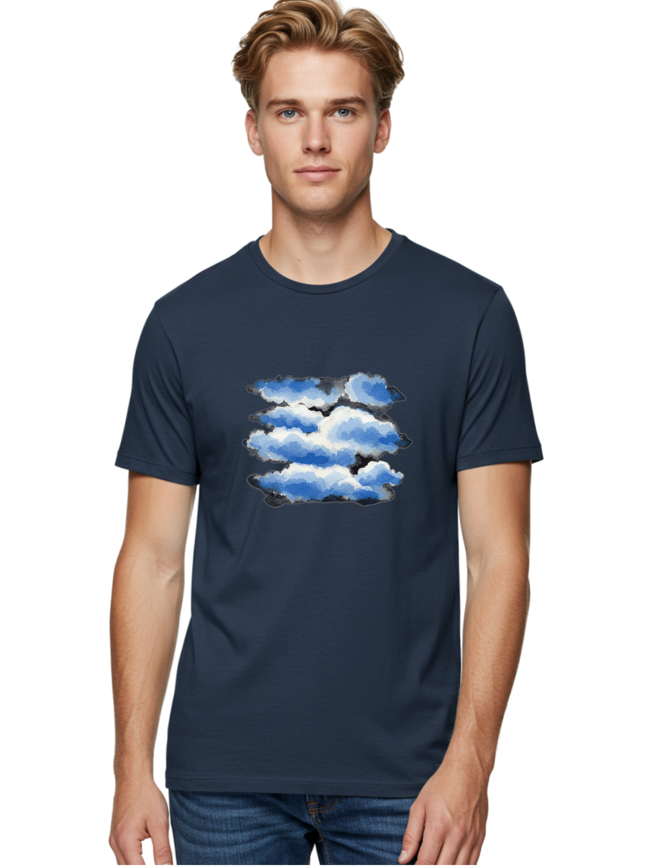 Equals-Clouds Men'S Graphic Tee, 100% Cotton, Comfortable Casual Summer Wear, Machine Washable, Vintage Camera, Old Camera, Antique Camera, Black Camera, Classic Photography, Photography Equipment, Nostalgic Device, Film Camera, Camera Art Bak531