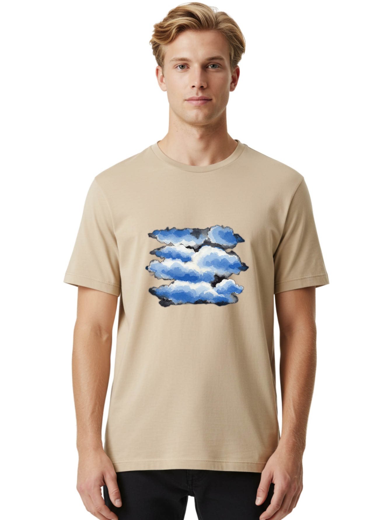 Equals-Clouds Men'S Graphic Tee, 100% Cotton, Comfortable Casual Summer Wear, Machine Washable, Vintage Camera, Old Camera, Antique Camera, Black Camera, Classic Photography, Photography Equipment, Nostalgic Device, Film Camera, Camera Art Bak531