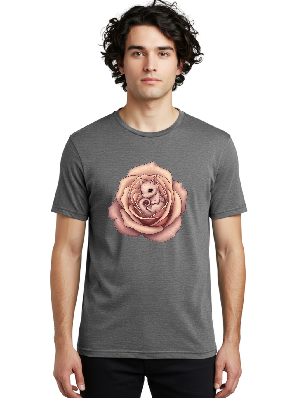 Espeon-In-Rose Men'S Graphic Tee, 100% Cotton, Comfortable Casual Summer Wear, Machine Washable, Vintage Camera, Old Camera, Antique Camera, Black Camera, Classic Photography, Photography Equipment, Nostalgic Device, Film Camera, Camera Art Bak532