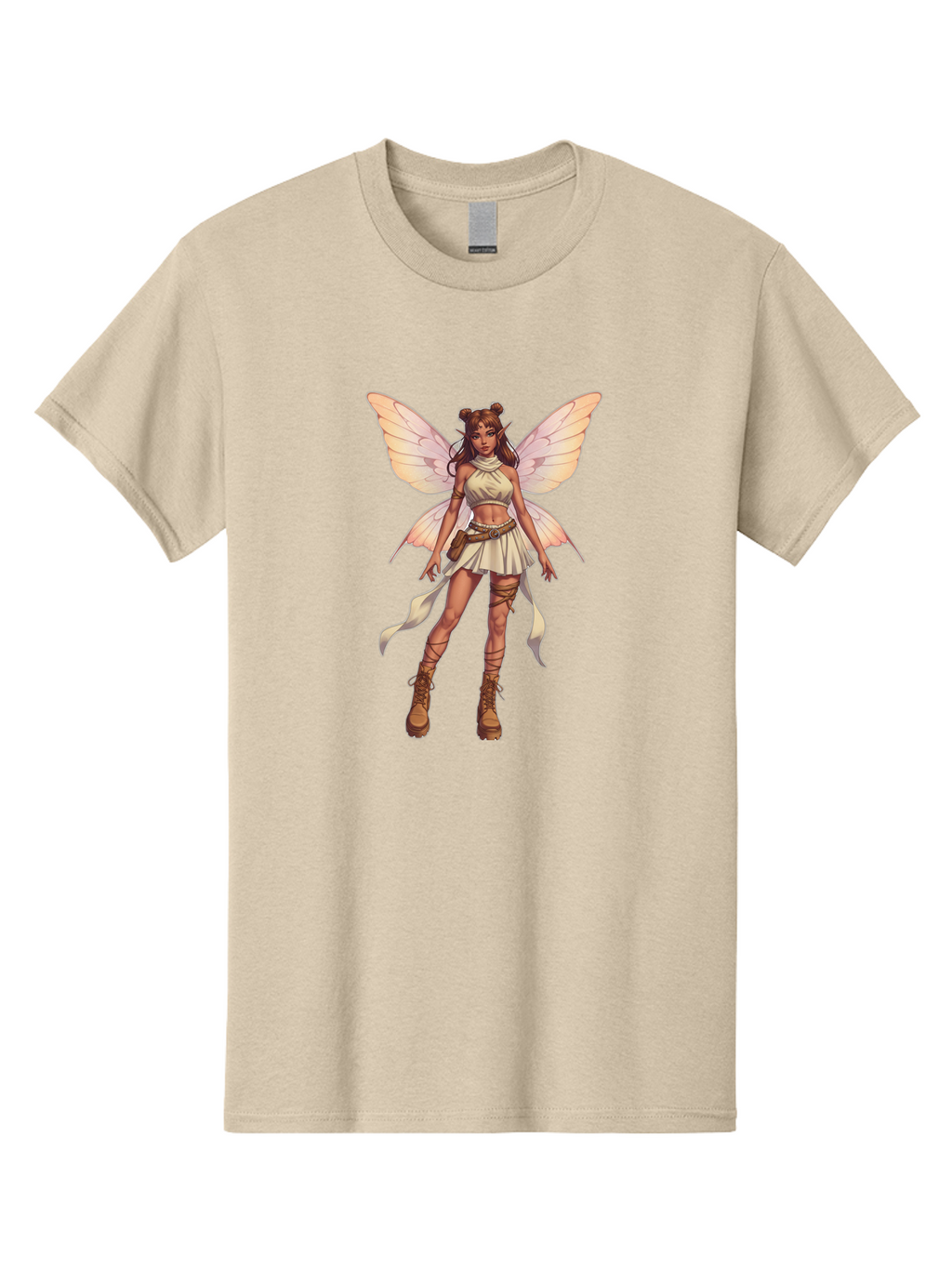 Fairy-Character-1 Men'S Graphic Tee, 100% Cotton, Comfortable Casual Summer Wear, Machine Washable, Vintage Camera, Old Camera, Antique Camera, Black Camera, Classic Photography, Photography Equipment, Nostalgic Device, Film Camera, Camera Art Bak536