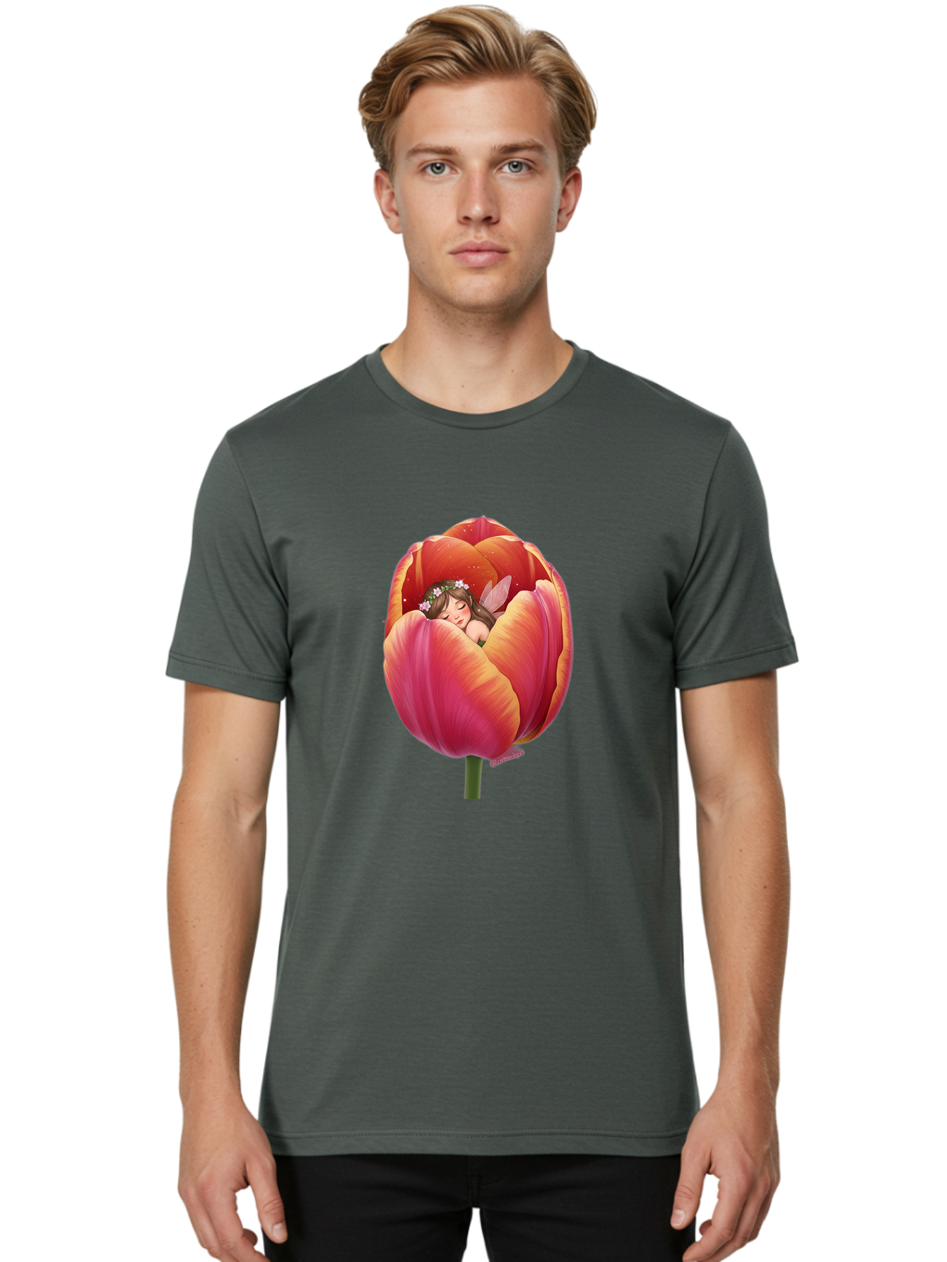 Fairy-In-Tulip Men'S Graphic Tee, 100% Cotton, Comfortable Casual Summer Wear, Machine Washable, Vintage Camera, Old Camera, Antique Camera, Black Camera, Classic Photography, Photography Equipment, Nostalgic Device, Film Camera, Camera Art Bak539