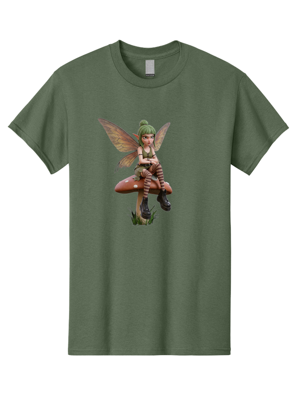 Fairy-On-Mushroom Men'S Graphic Tee, 100% Cotton, Comfortable Casual Summer Wear, Machine Washable, Vintage Camera, Old Camera, Antique Camera, Black Camera, Classic Photography, Photography Equipment, Nostalgic Device, Film Camera, Camera Art Bak540