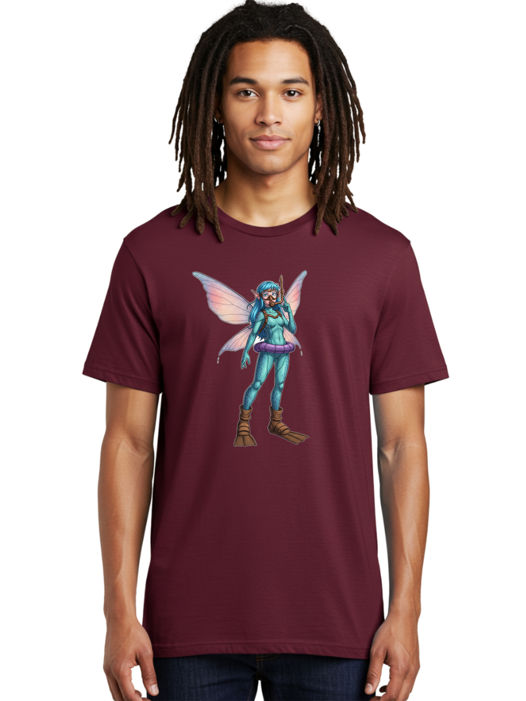 Fairy-Snorkeler Men'S Graphic Tee, 100% Cotton, Comfortable Casual Summer Wear, Machine Washable, Vintage Camera, Old Camera, Antique Camera, Black Camera, Classic Photography, Photography Equipment, Nostalgic Device, Film Camera, Camera Art Bak541