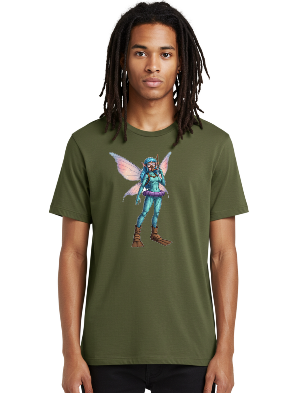 Fairy-Snorkeler Men'S Graphic Tee, 100% Cotton, Comfortable Casual Summer Wear, Machine Washable, Vintage Camera, Old Camera, Antique Camera, Black Camera, Classic Photography, Photography Equipment, Nostalgic Device, Film Camera, Camera Art Bak541