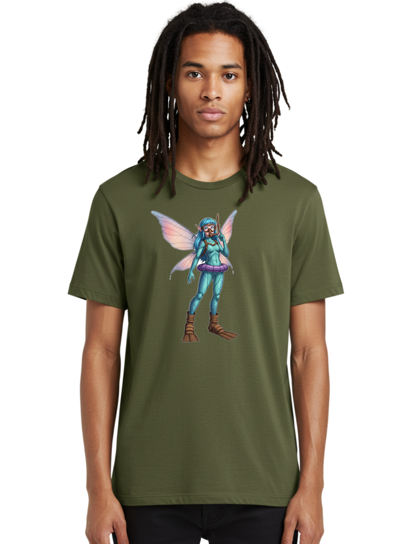 Fairy-Snorkeler Men'S Graphic Tee, 100% Cotton, Comfortable Casual Summer Wear, Machine Washable, Vintage Camera, Old Camera, Antique Camera, Black Camera, Classic Photography, Photography Equipment, Nostalgic Device, Film Camera, Camera Art Bak541