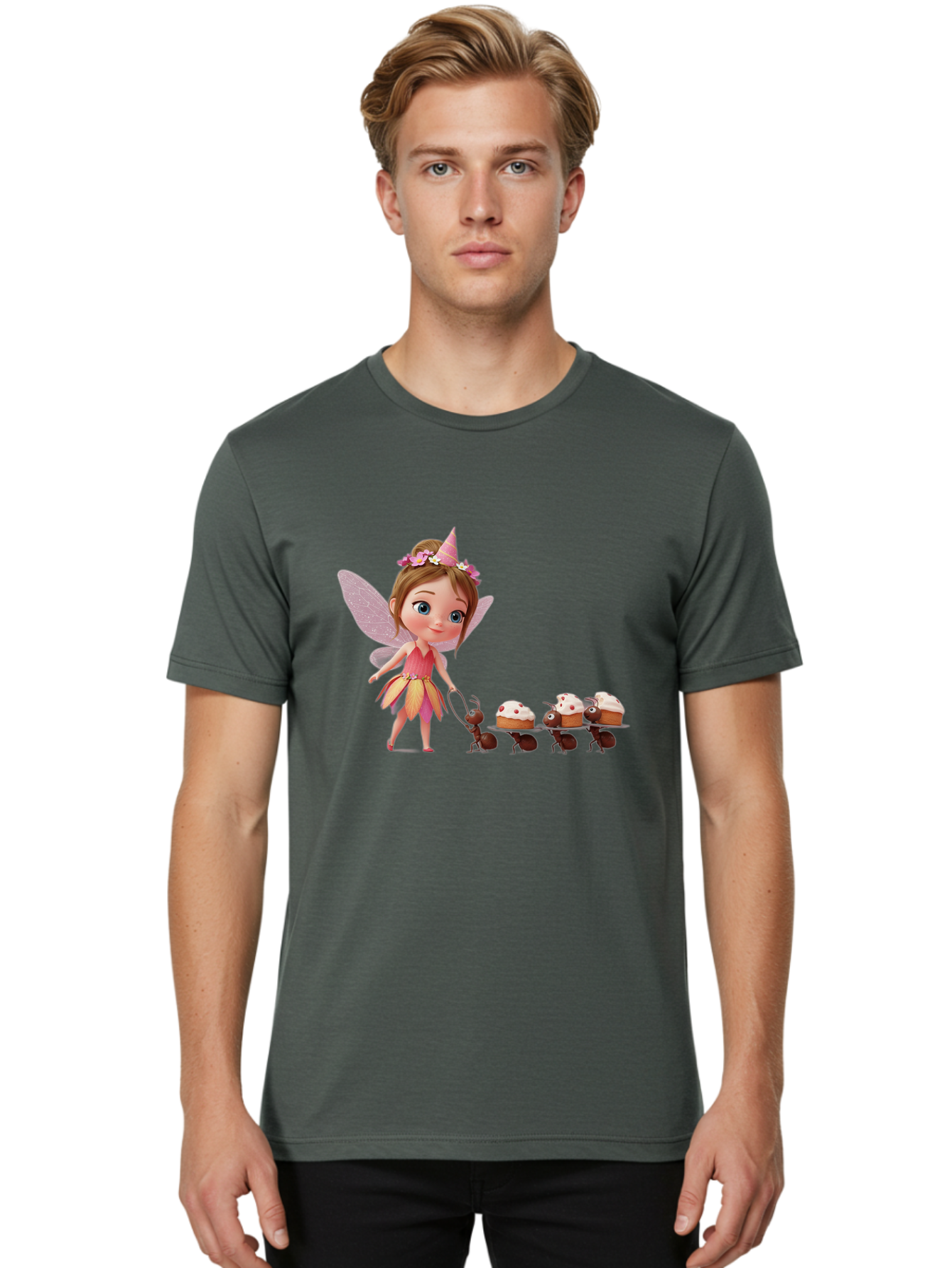 Fairy-With-Ants Men'S Graphic Tee, 100% Cotton, Comfortable Casual Summer Wear, Machine Washable, Vintage Camera, Old Camera, Antique Camera, Black Camera, Classic Photography, Photography Equipment, Nostalgic Device, Film Camera, Camera Art Bak542
