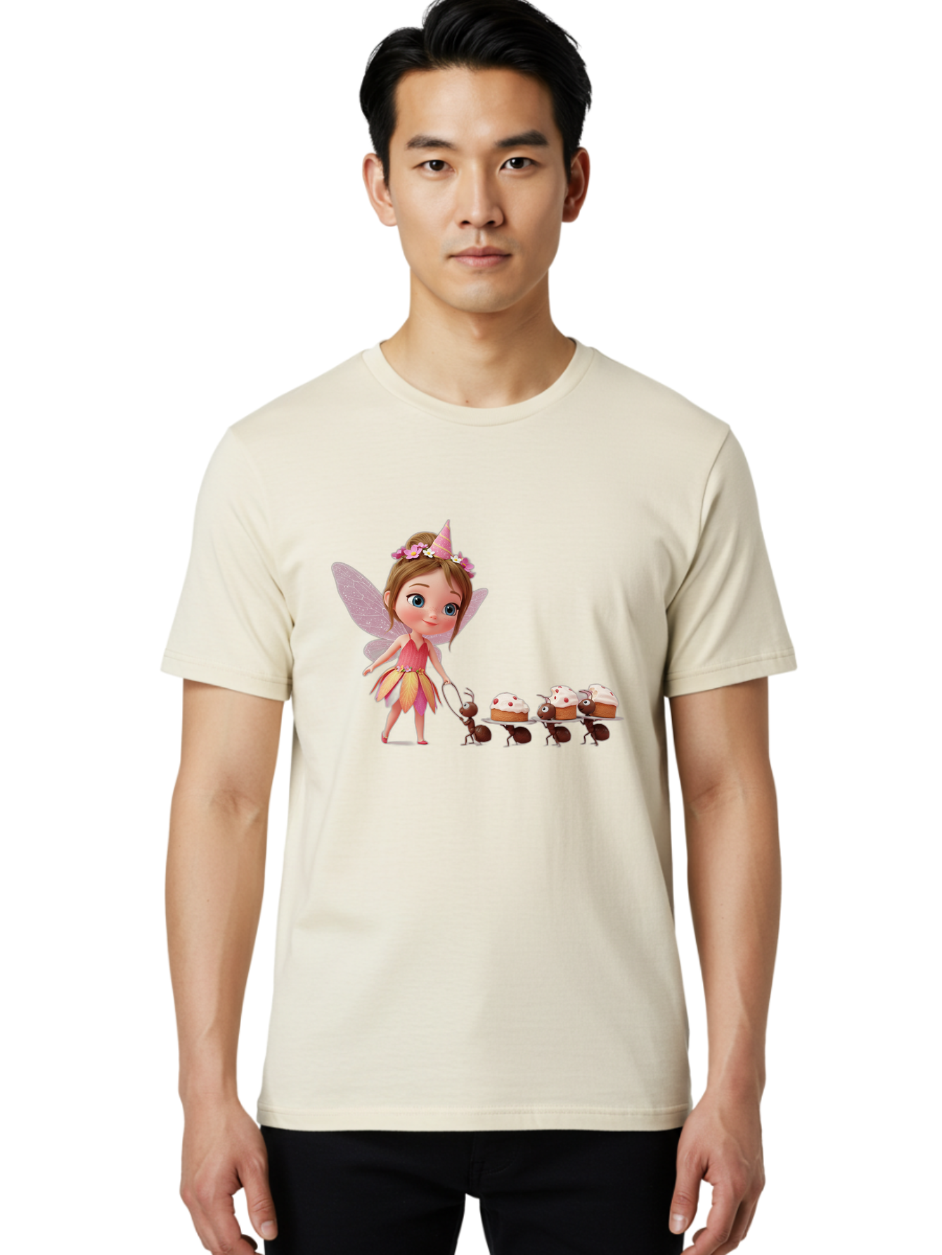 Fairy-With-Ants Men'S Graphic Tee, 100% Cotton, Comfortable Casual Summer Wear, Machine Washable, Vintage Camera, Old Camera, Antique Camera, Black Camera, Classic Photography, Photography Equipment, Nostalgic Device, Film Camera, Camera Art Bak542