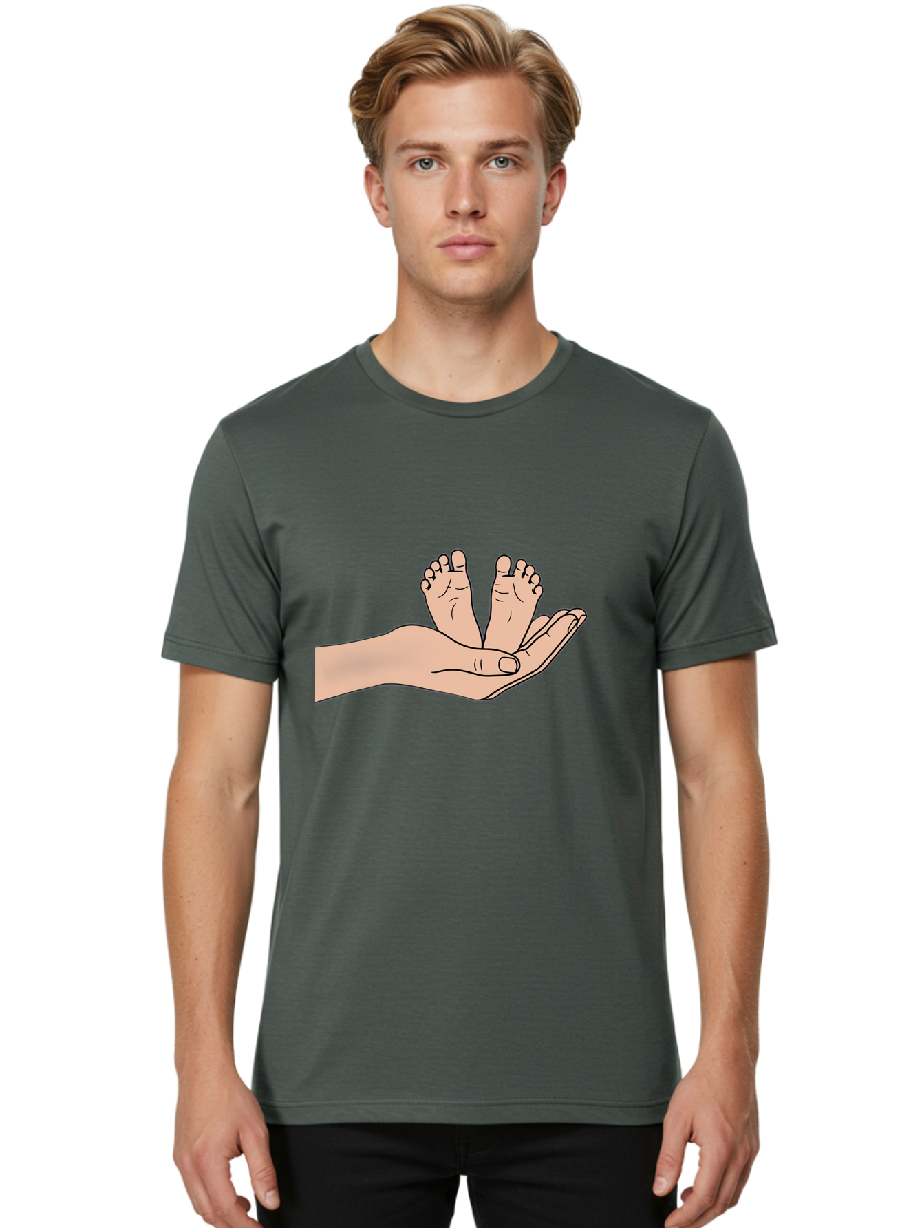 Feet Men'S Graphic Tee, 100% Cotton, Comfortable Casual Summer Wear, Machine Washable, Vintage Camera, Old Camera, Antique Camera, Black Camera, Classic Photography, Photography Equipment, Nostalgic Device, Film Camera, Camera Art Bak546