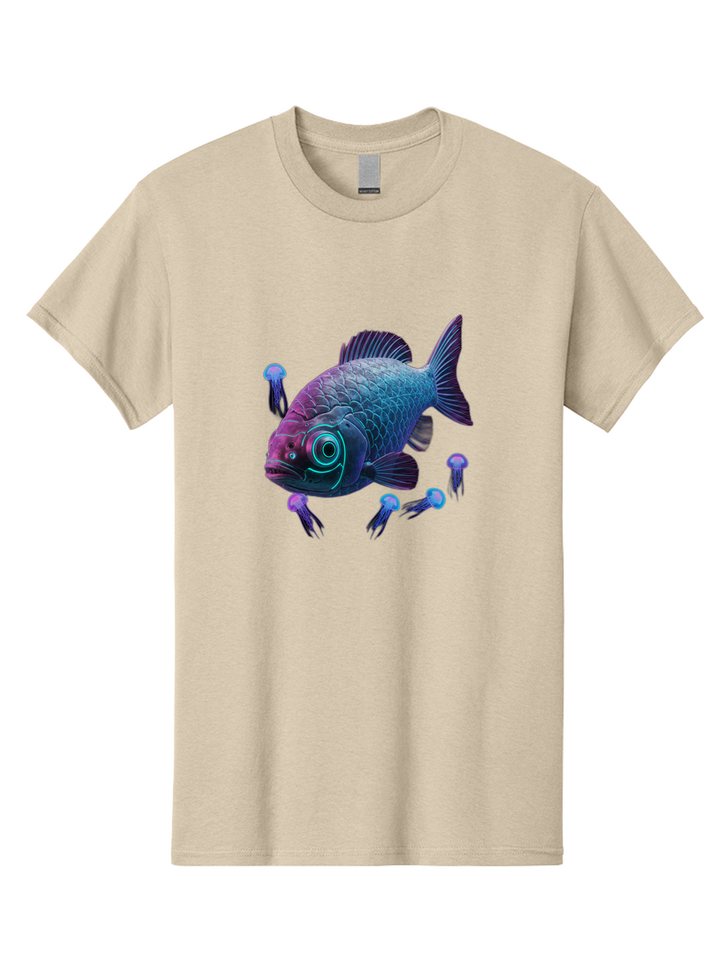 Fish-With-Jellyfish Men'S Graphic Tee, 100% Cotton, Comfortable Casual Summer Wear, Machine Washable, Vintage Camera, Old Camera, Antique Camera, Black Camera, Classic Photography, Photography Equipment, Nostalgic Device, Film Camera, Bak561