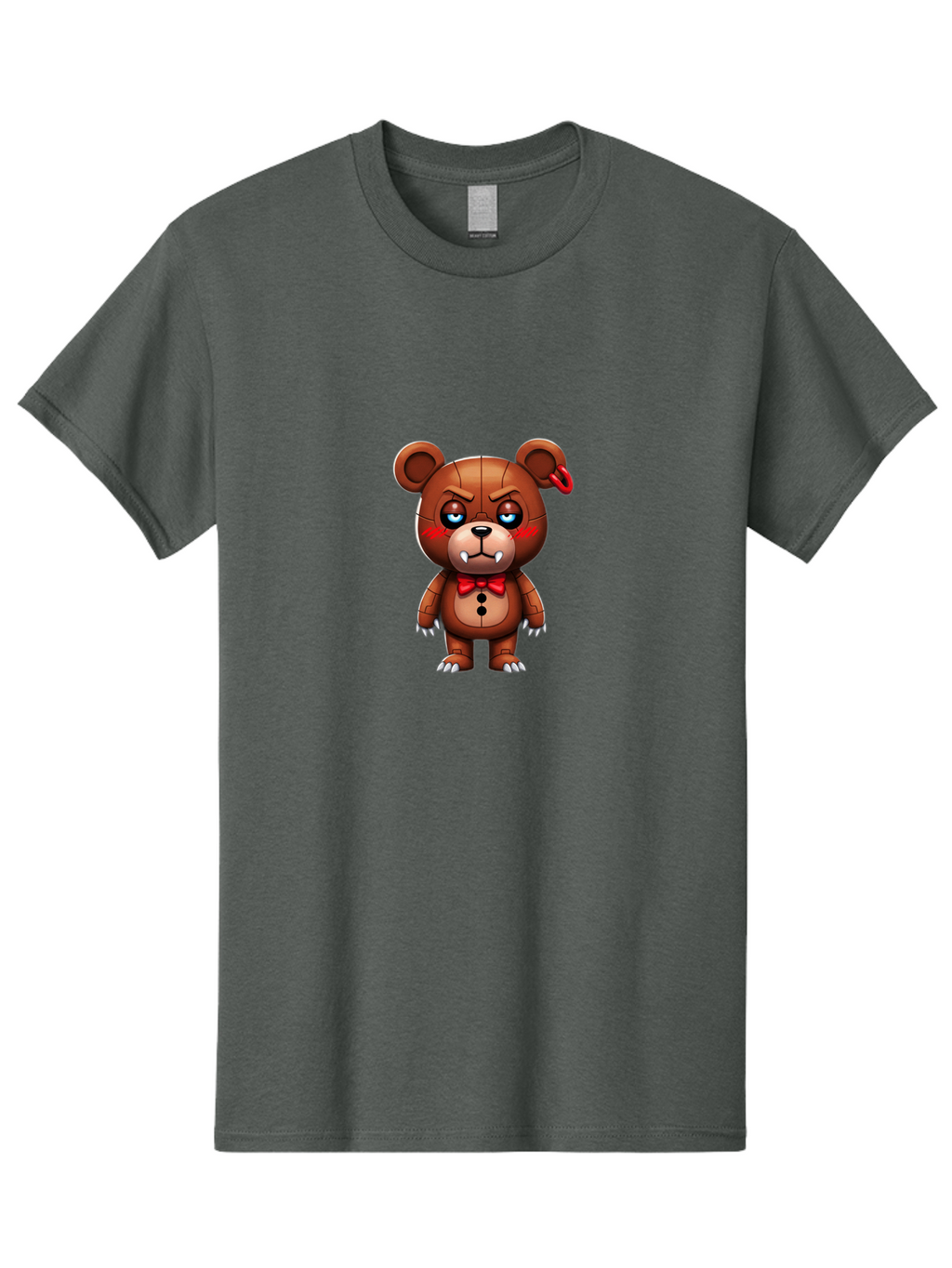 Five-Nights-At-Freddy-S-Bear Men'S Graphic Tee, 100% Cotton, Comfortable Casual Summer Wear, Machine Washable, Vintage Camera, Old Camera, Antique Camera, Black Camera, Classic Photography, Photography Equipment, Nostalgic Device, Film Camera, Bak562