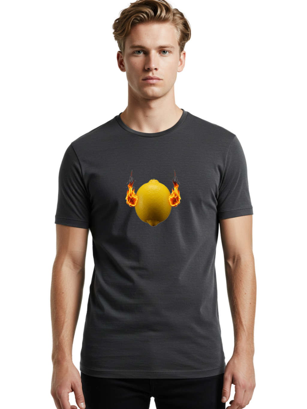 Flaming-Lemon Men'S Graphic Tee, 100% Cotton, Comfortable Casual Summer Wear, Machine Washable, Vintage Camera, Old Camera, Antique Camera, Black Camera, Classic Photography, Photography Equipment, Nostalgic Device, Film Camera, Camera Art Bak572
