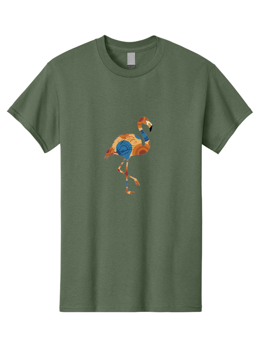 Flamingo-10 Men'S Graphic Tee, 100% Cotton, Comfortable Casual Summer Wear, Machine Washable, Vintage Camera, Old Camera, Antique Camera, Black Camera, Classic Photography, Photography Equipment, Nostalgic Device, Film Camera, Camera Art Bak574