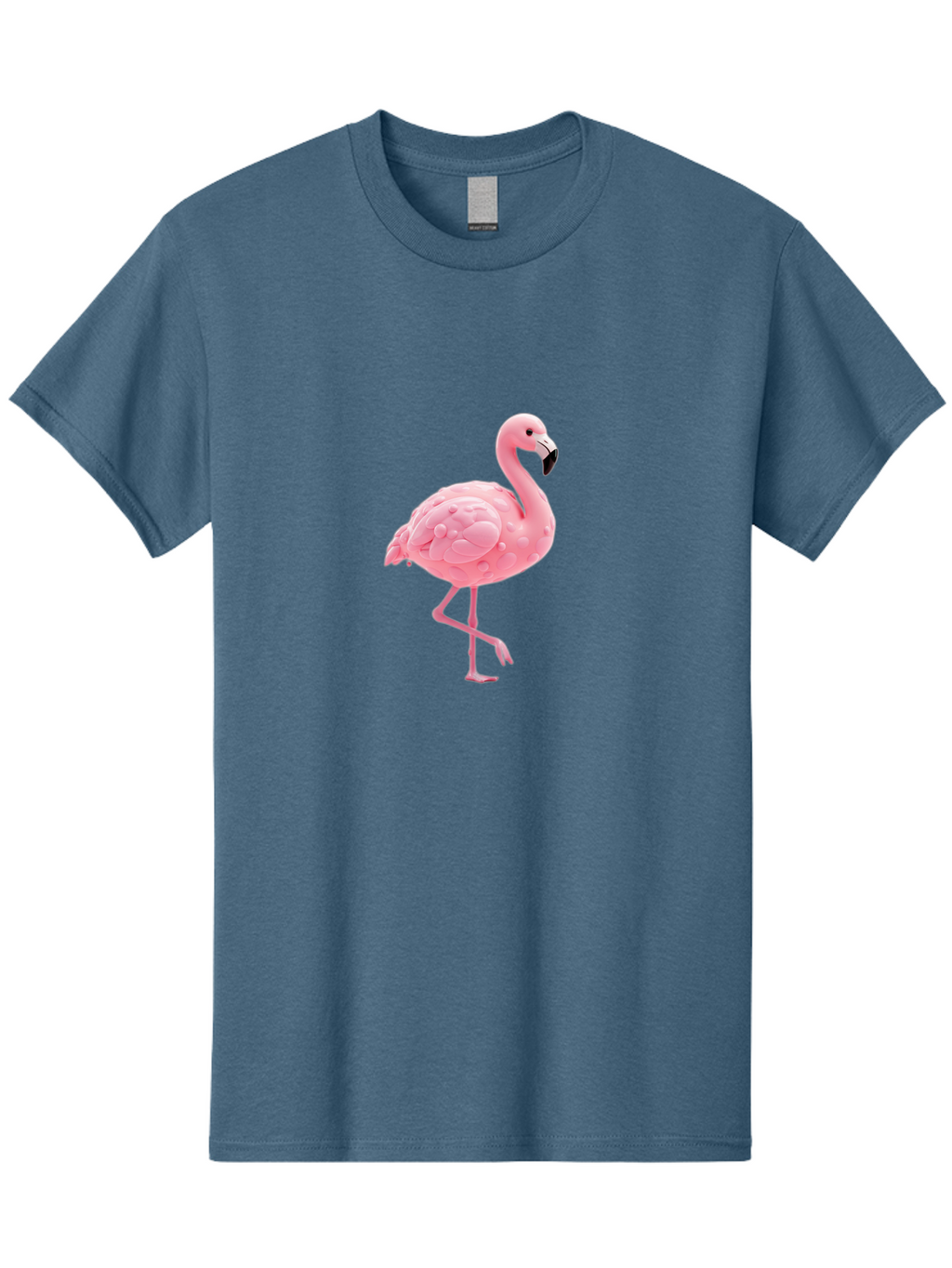 Flamingo-3 Men'S Graphic Tee, 100% Cotton, Comfortable Casual Summer Wear, Machine Washable, Vintage Camera, Old Camera, Antique Camera, Black Camera, Classic Photography, Photography Equipment, Nostalgic Device, Film Camera, Camera Art Bak586