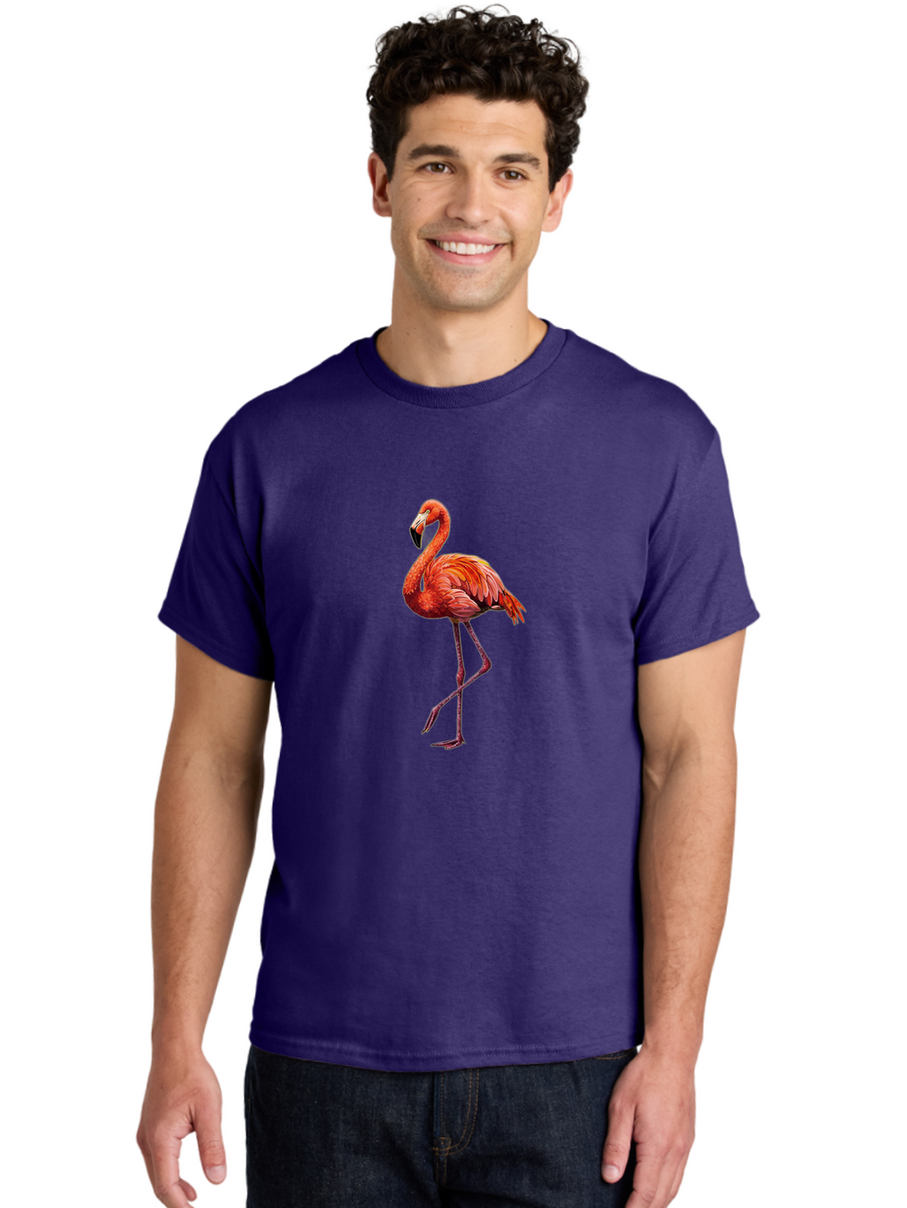 Flamingo-9 Men'S Graphic Tee, 100% Cotton, Comfortable Casual Summer Wear, Machine Washable, Vintage Camera, Old Camera, Antique Camera, Black Camera, Classic Photography, Photography Equipment, Nostalgic Device, Film Camera, Camera Art Bak592