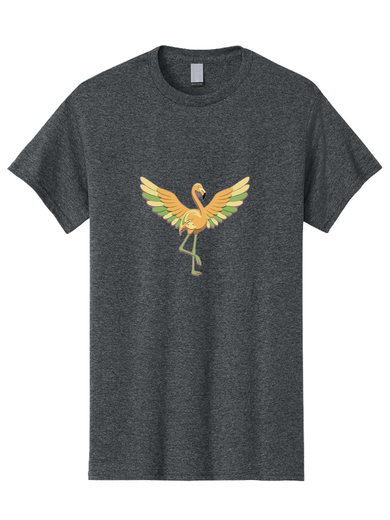 Flamingo-Dancing Men'S Graphic Tee, 100% Cotton, Comfortable Casual Summer Wear, Machine Washable, Vintage Camera, Old Camera, Antique Camera, Black Camera, Classic Photography, Photography Equipment, Nostalgic Device, Film Camera, Camera Art Bak594