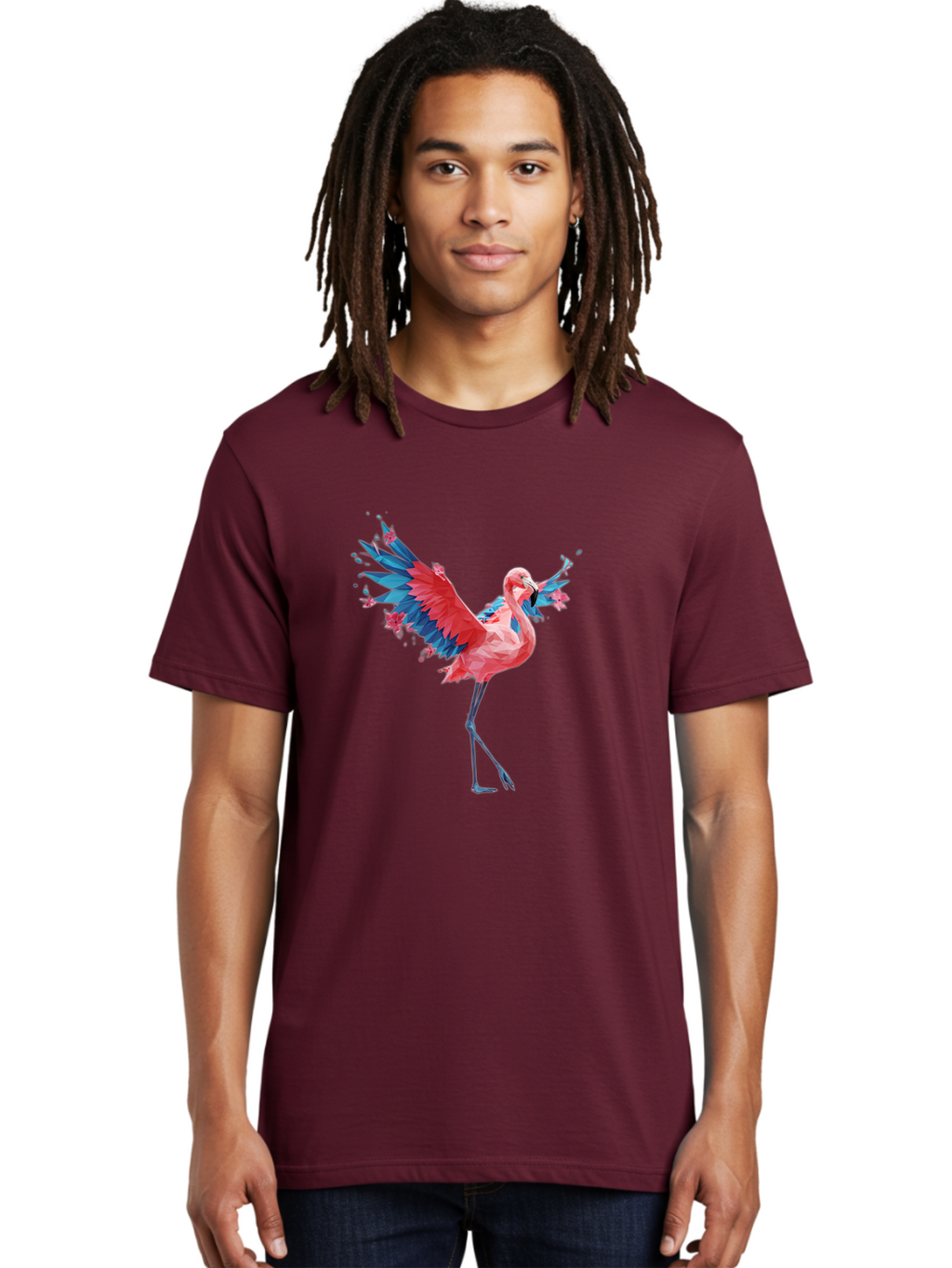 Flamingo-Dismantling Men'S Graphic Tee, 100% Cotton, Comfortable Casual Summer Wear, Machine Washable, Vintage Camera, Old Camera, Antique Camera, Black Camera, Classic Photography, Photography Equipment, Nostalgic Device, Film Camera, Bak595