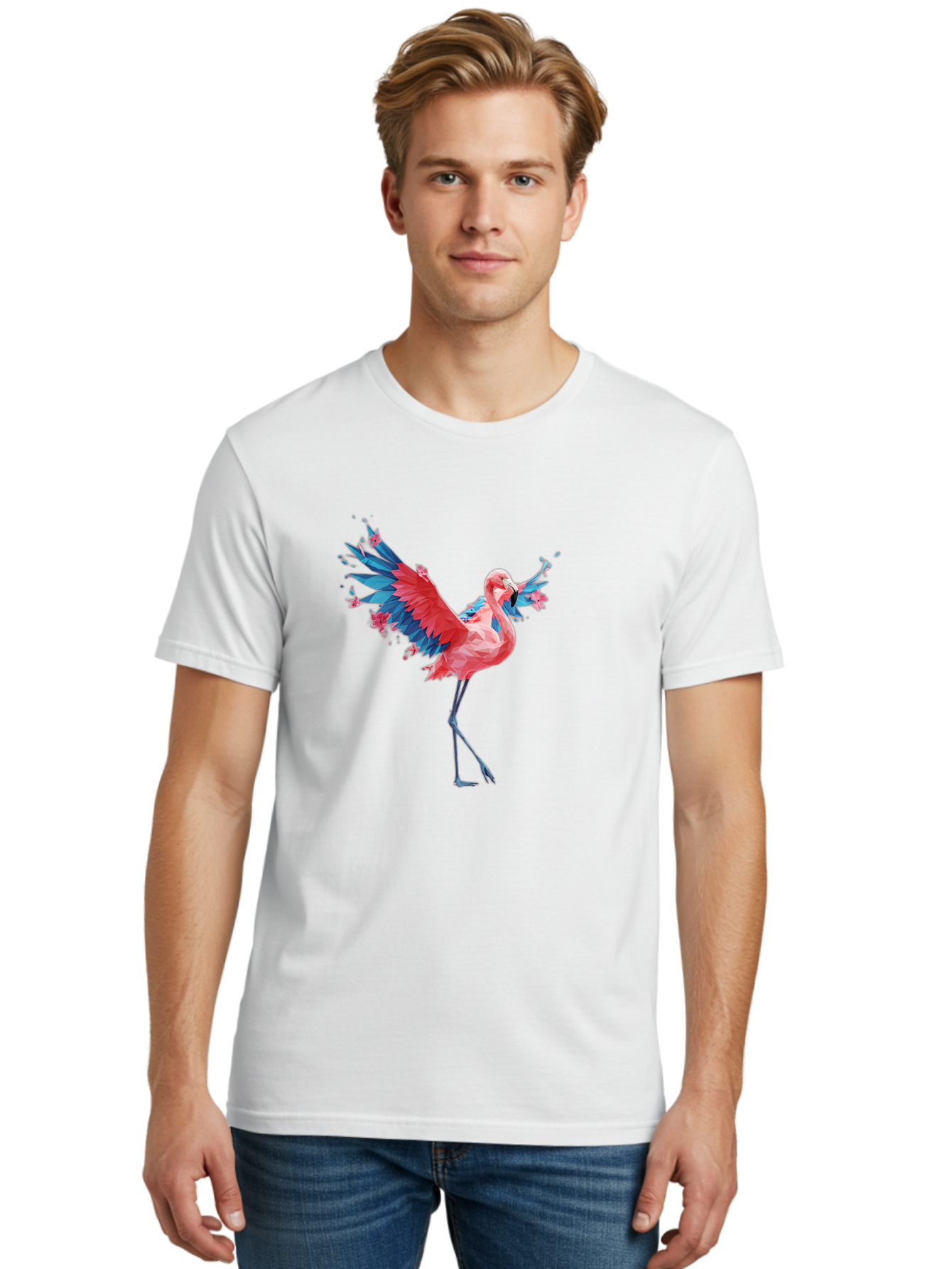 Flamingo-Dismantling Men'S Graphic Tee, 100% Cotton, Comfortable Casual Summer Wear, Machine Washable, Vintage Camera, Old Camera, Antique Camera, Black Camera, Classic Photography, Photography Equipment, Nostalgic Device, Film Camera, Bak595