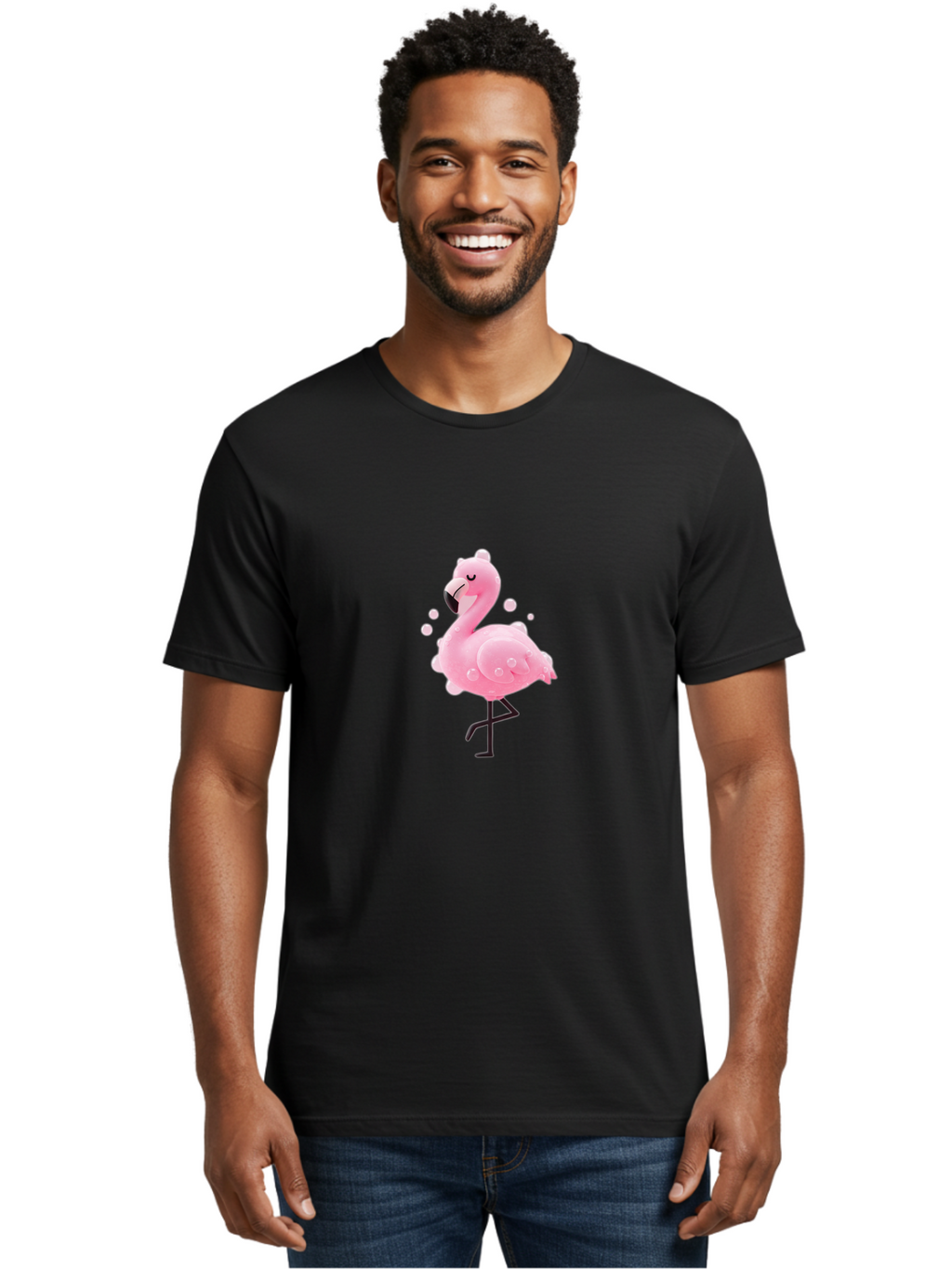 Flamingo-Float Men'S Graphic Tee, 100% Cotton, Comfortable Casual Summer Wear, Machine Washable, Vintage Camera, Old Camera, Antique Camera, Black Camera, Classic Photography, Photography Equipment, Nostalgic Device, Film Camera, Camera Art Bak596