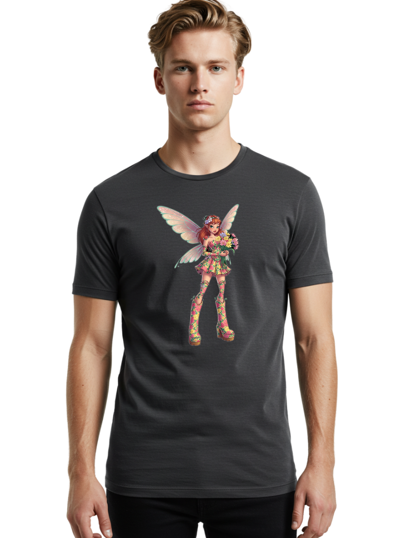 Floral-Fairy Men'S Graphic Tee, 100% Cotton, Comfortable Casual Summer Wear, Machine Washable, Vintage Camera, Old Camera, Antique Camera, Black Camera, Classic Photography, Photography Equipment, Nostalgic Device, Film Camera, Camera Art Bak610