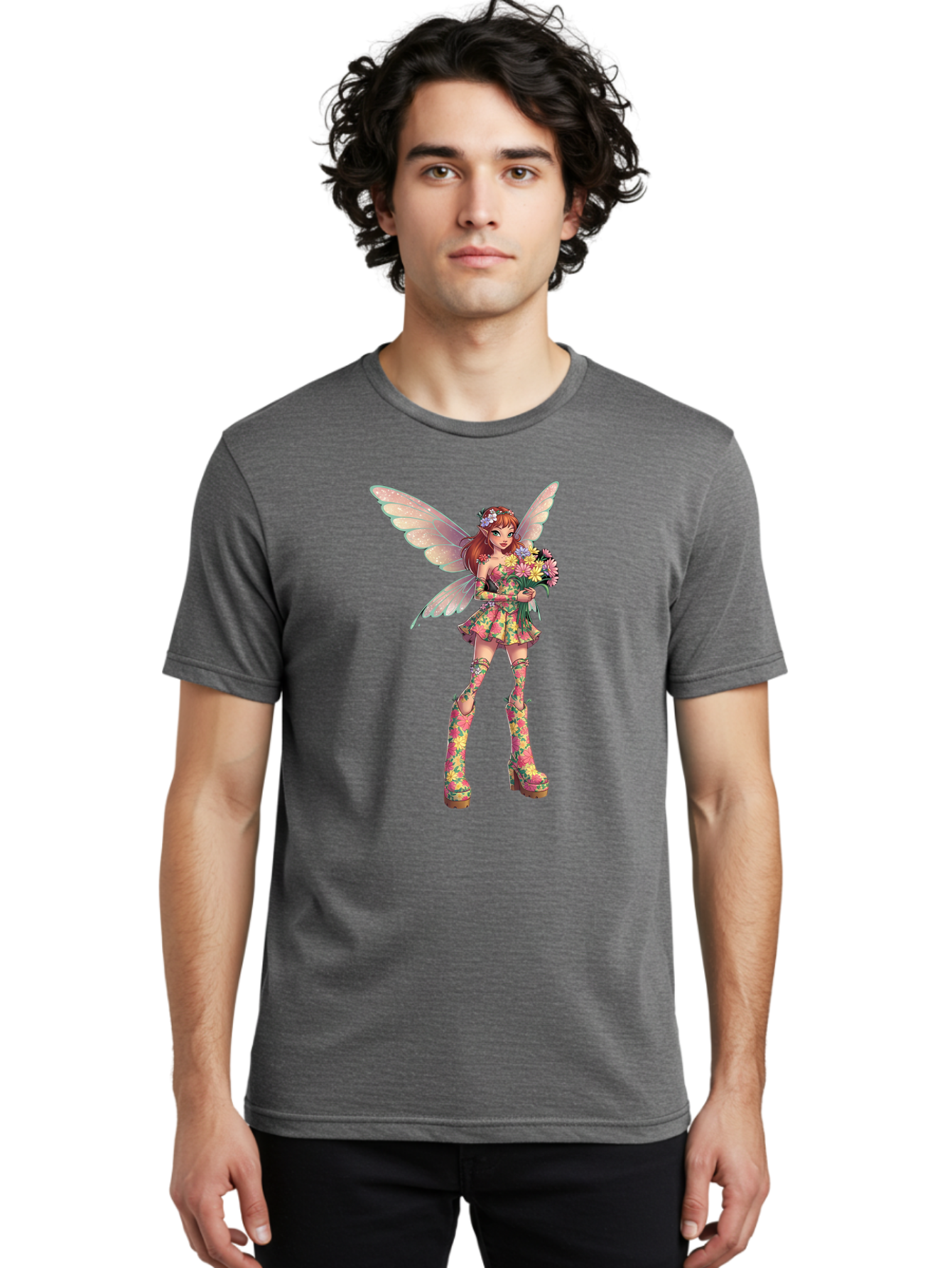 Floral-Fairy Men'S Graphic Tee, 100% Cotton, Comfortable Casual Summer Wear, Machine Washable, Vintage Camera, Old Camera, Antique Camera, Black Camera, Classic Photography, Photography Equipment, Nostalgic Device, Film Camera, Camera Art Bak610