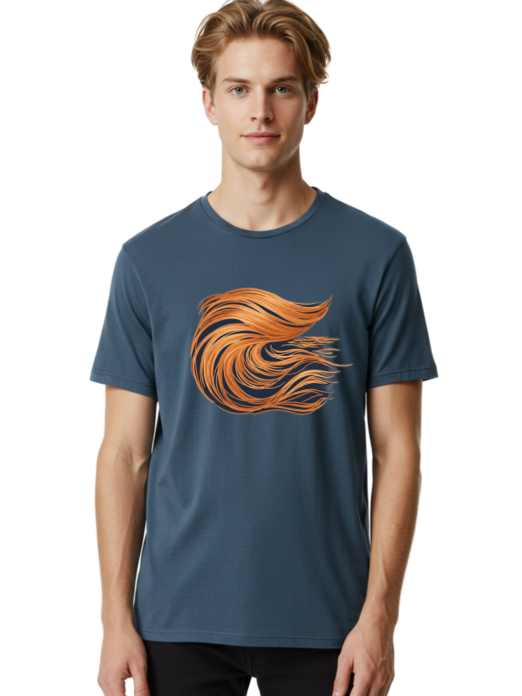 Flowing-Hair Men'S Graphic Tee, 100% Cotton, Comfortable Casual Summer Wear, Machine Washable, Vintage Camera, Old Camera, Antique Camera, Black Camera, Classic Photography, Photography Equipment, Nostalgic Device, Film Camera, Camera Art Bak614
