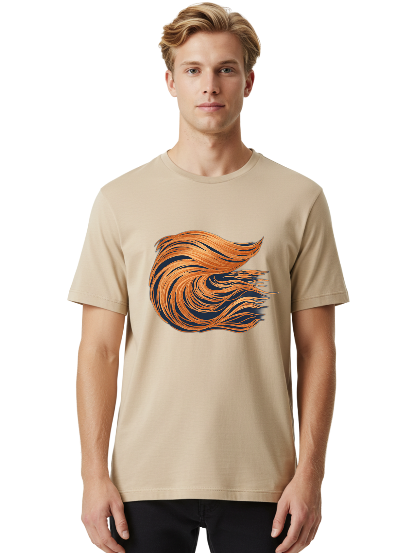 Flowing-Hair Men'S Graphic Tee, 100% Cotton, Comfortable Casual Summer Wear, Machine Washable, Vintage Camera, Old Camera, Antique Camera, Black Camera, Classic Photography, Photography Equipment, Nostalgic Device, Film Camera, Camera Art Bak614