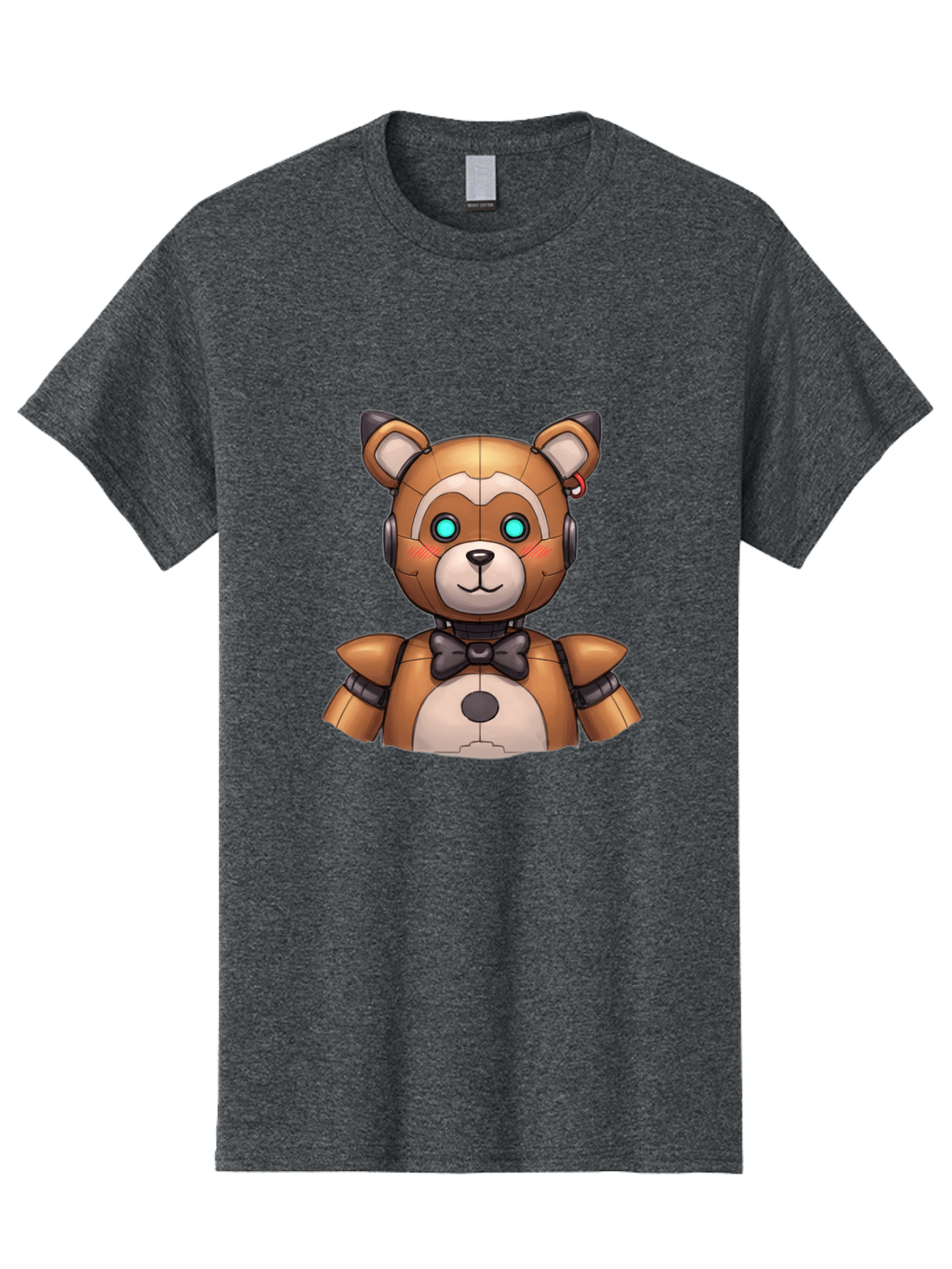 Fnaf-Freddy Men'S Graphic Tee, 100% Cotton, Comfortable Casual Summer Wear, Machine Washable, Vintage Camera, Old Camera, Antique Camera, Black Camera, Classic Photography, Photography Equipment, Nostalgic Device, Film Camera, Camera Art Bak617
