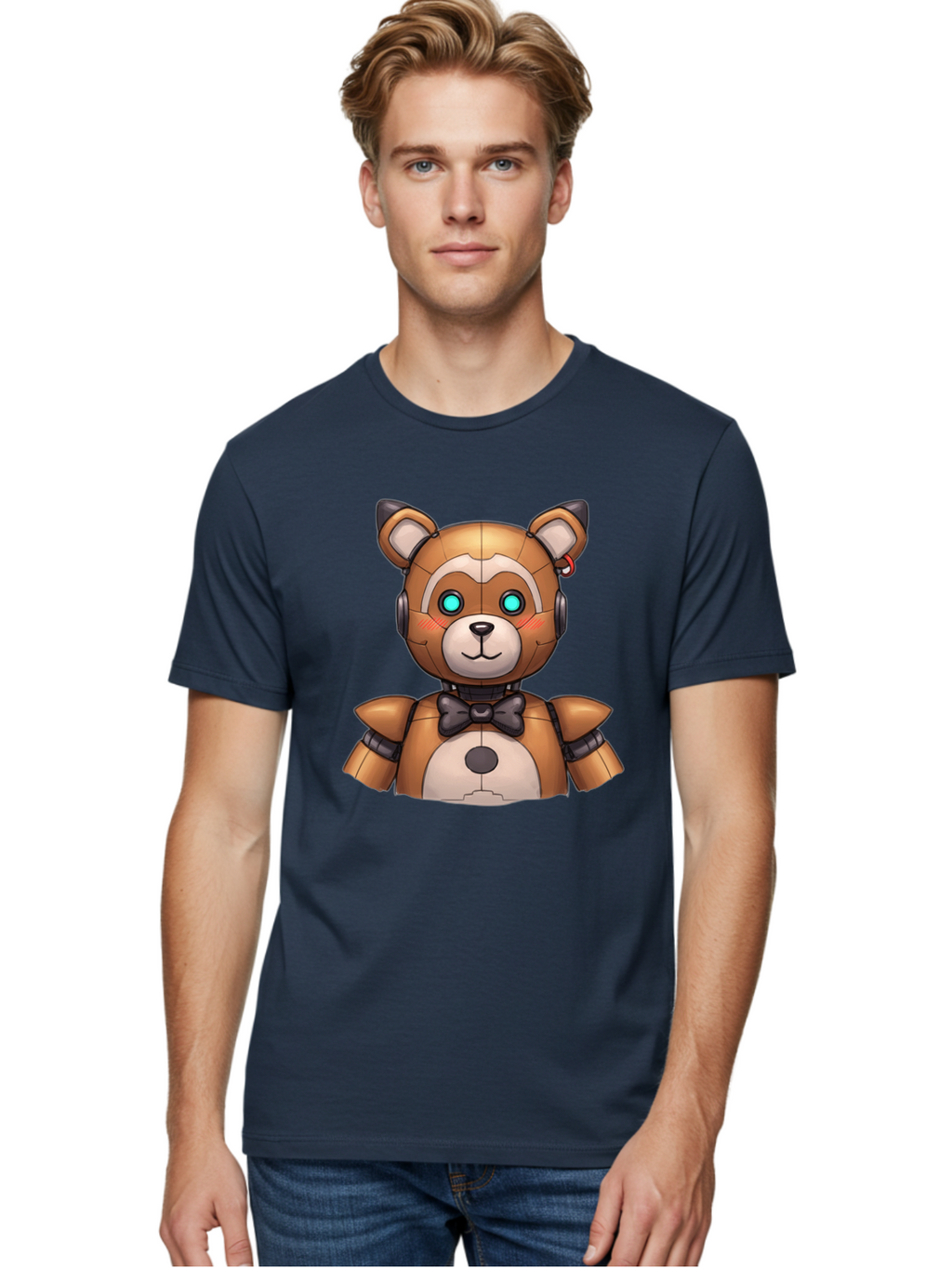 Fnaf-Freddy Men'S Graphic Tee, 100% Cotton, Comfortable Casual Summer Wear, Machine Washable, Vintage Camera, Old Camera, Antique Camera, Black Camera, Classic Photography, Photography Equipment, Nostalgic Device, Film Camera, Camera Art Bak617