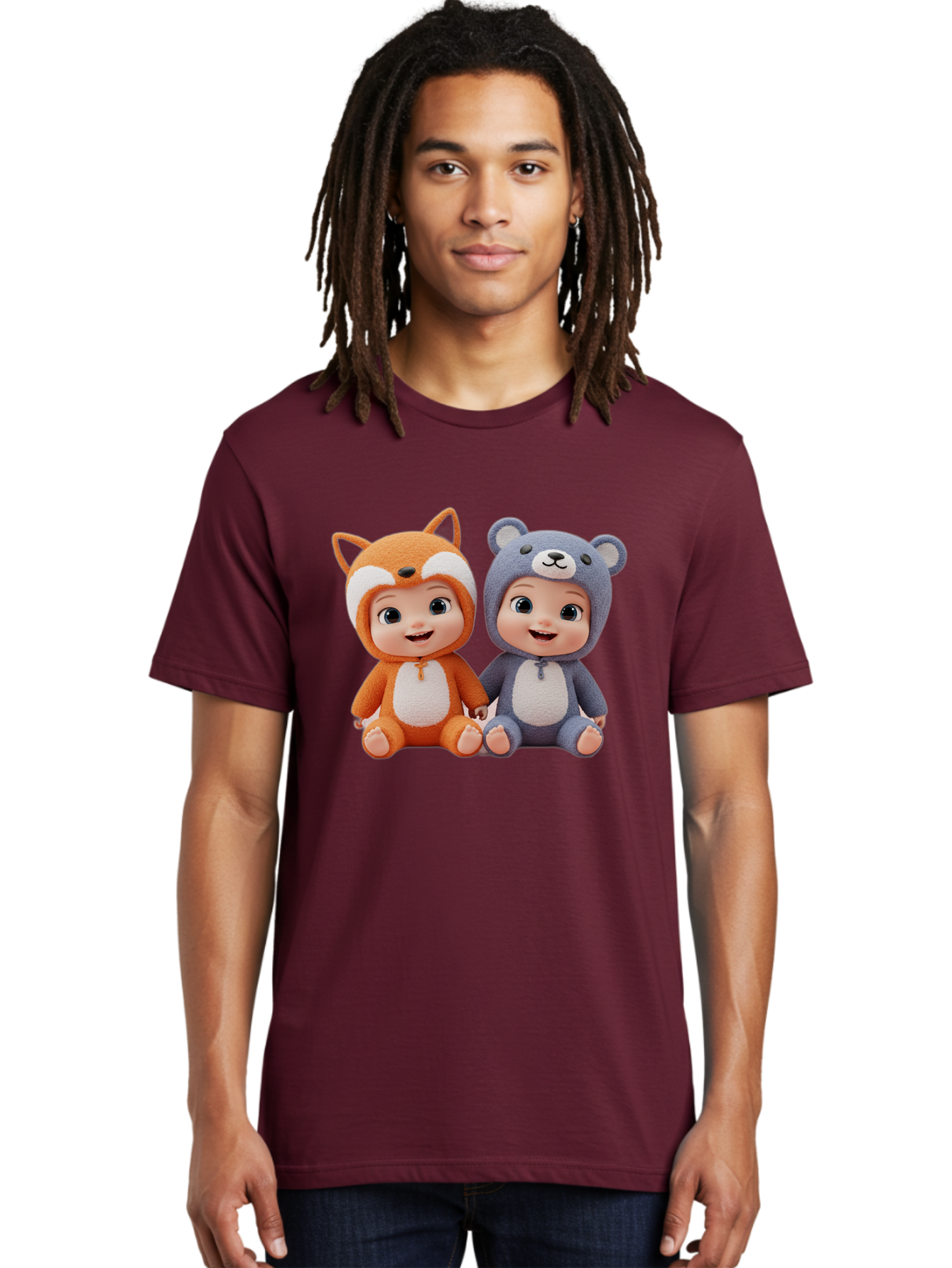 Fox-And-Bear-Babies Men'S Graphic Tee, 100% Cotton, Comfortable Casual Summer Wear, Machine Washable, Vintage Camera, Old Camera, Antique Camera, Black Camera, Classic Photography, Photography Equipment, Nostalgic Device, Film Camera, Bak623