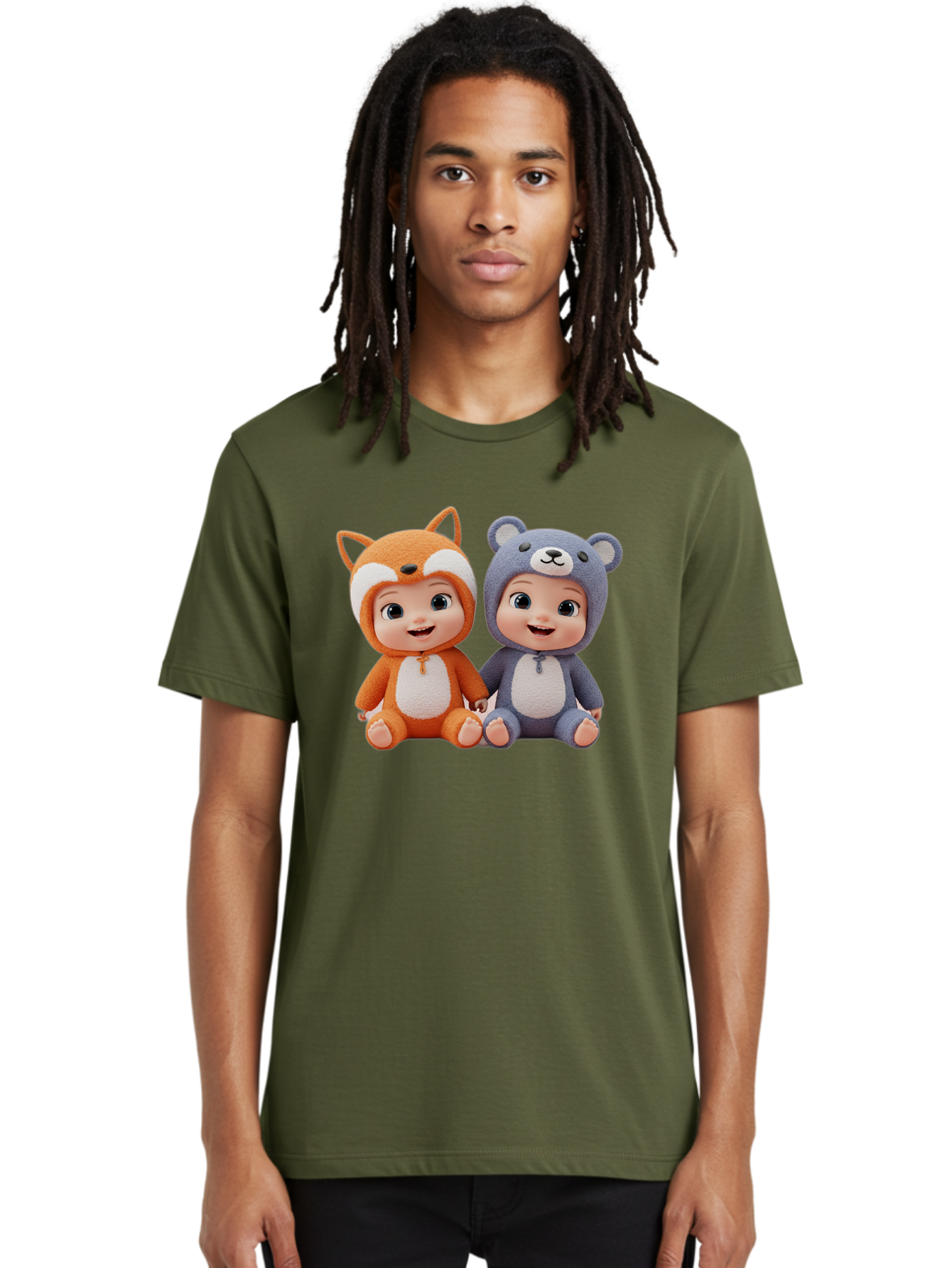 Fox-And-Bear-Babies Men'S Graphic Tee, 100% Cotton, Comfortable Casual Summer Wear, Machine Washable, Vintage Camera, Old Camera, Antique Camera, Black Camera, Classic Photography, Photography Equipment, Nostalgic Device, Film Camera, Bak623