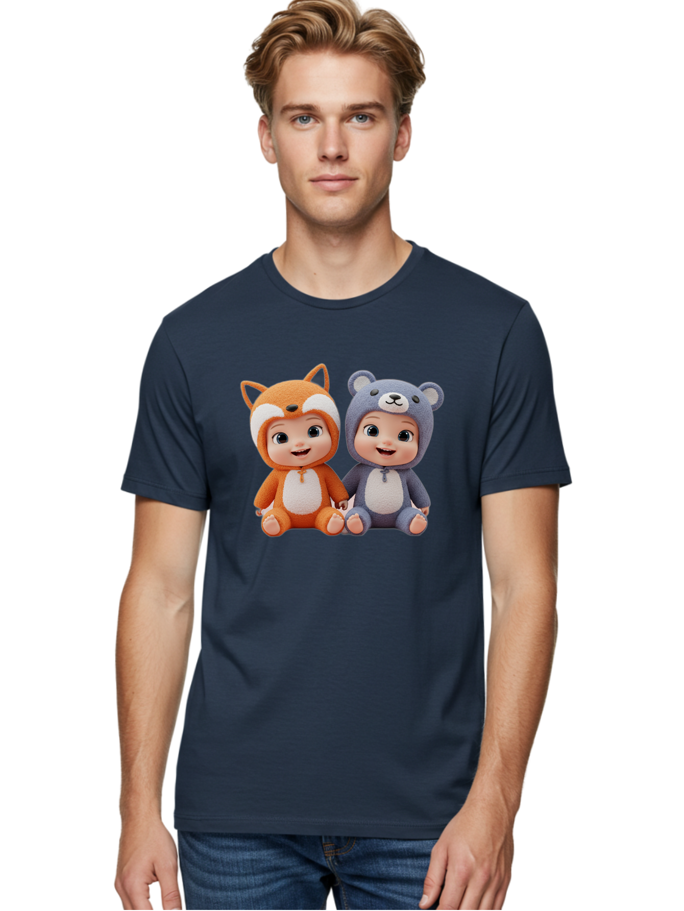 Fox-And-Bear-Babies Men'S Graphic Tee, 100% Cotton, Comfortable Casual Summer Wear, Machine Washable, Vintage Camera, Old Camera, Antique Camera, Black Camera, Classic Photography, Photography Equipment, Nostalgic Device, Film Camera, Bak623