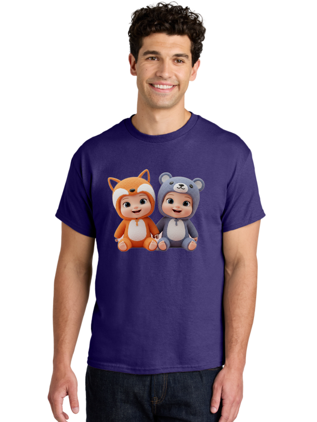 Fox-And-Bear-Babies Men'S Graphic Tee, 100% Cotton, Comfortable Casual Summer Wear, Machine Washable, Vintage Camera, Old Camera, Antique Camera, Black Camera, Classic Photography, Photography Equipment, Nostalgic Device, Film Camera, Bak623