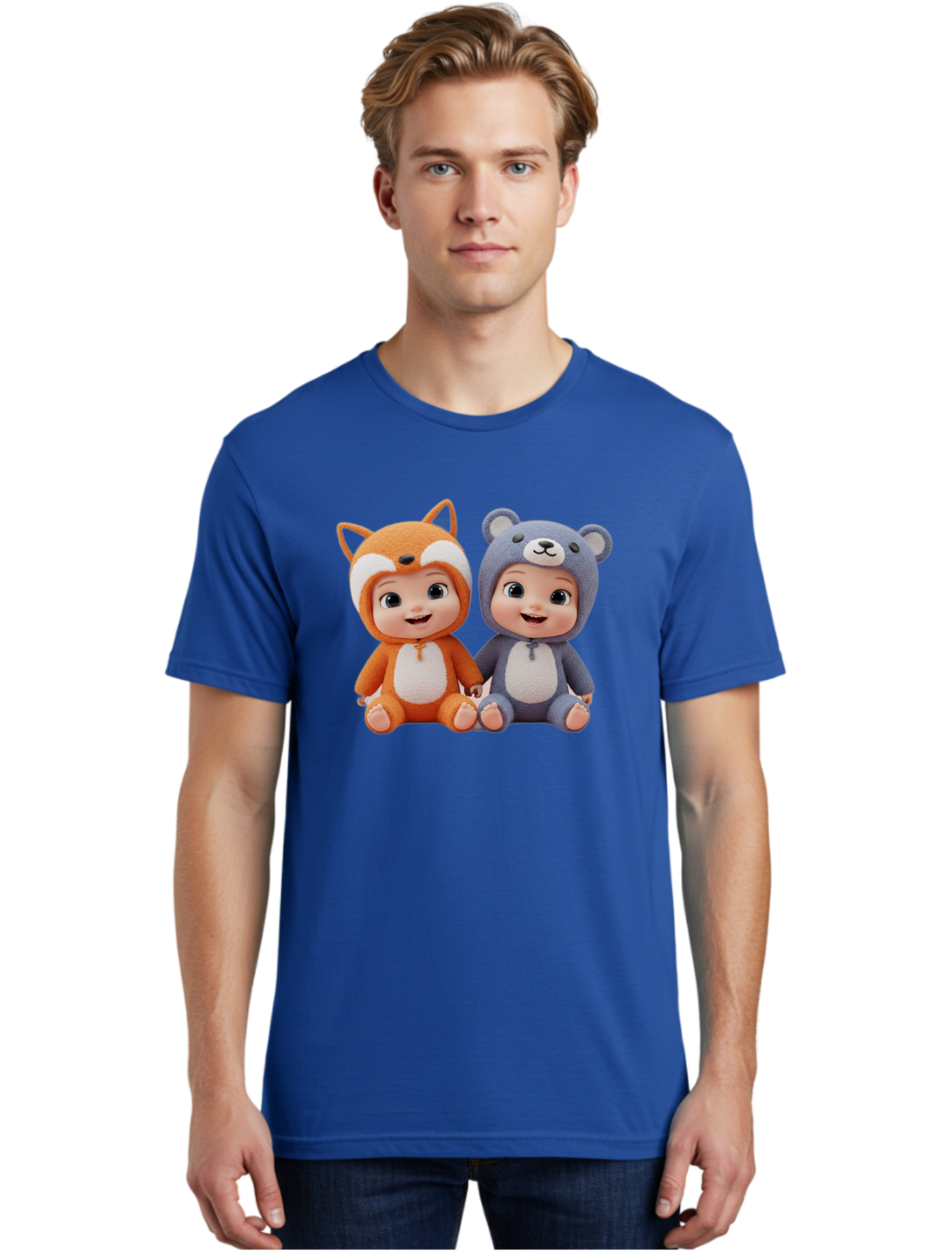 Fox-And-Bear-Babies Men'S Graphic Tee, 100% Cotton, Comfortable Casual Summer Wear, Machine Washable, Vintage Camera, Old Camera, Antique Camera, Black Camera, Classic Photography, Photography Equipment, Nostalgic Device, Film Camera, Bak623