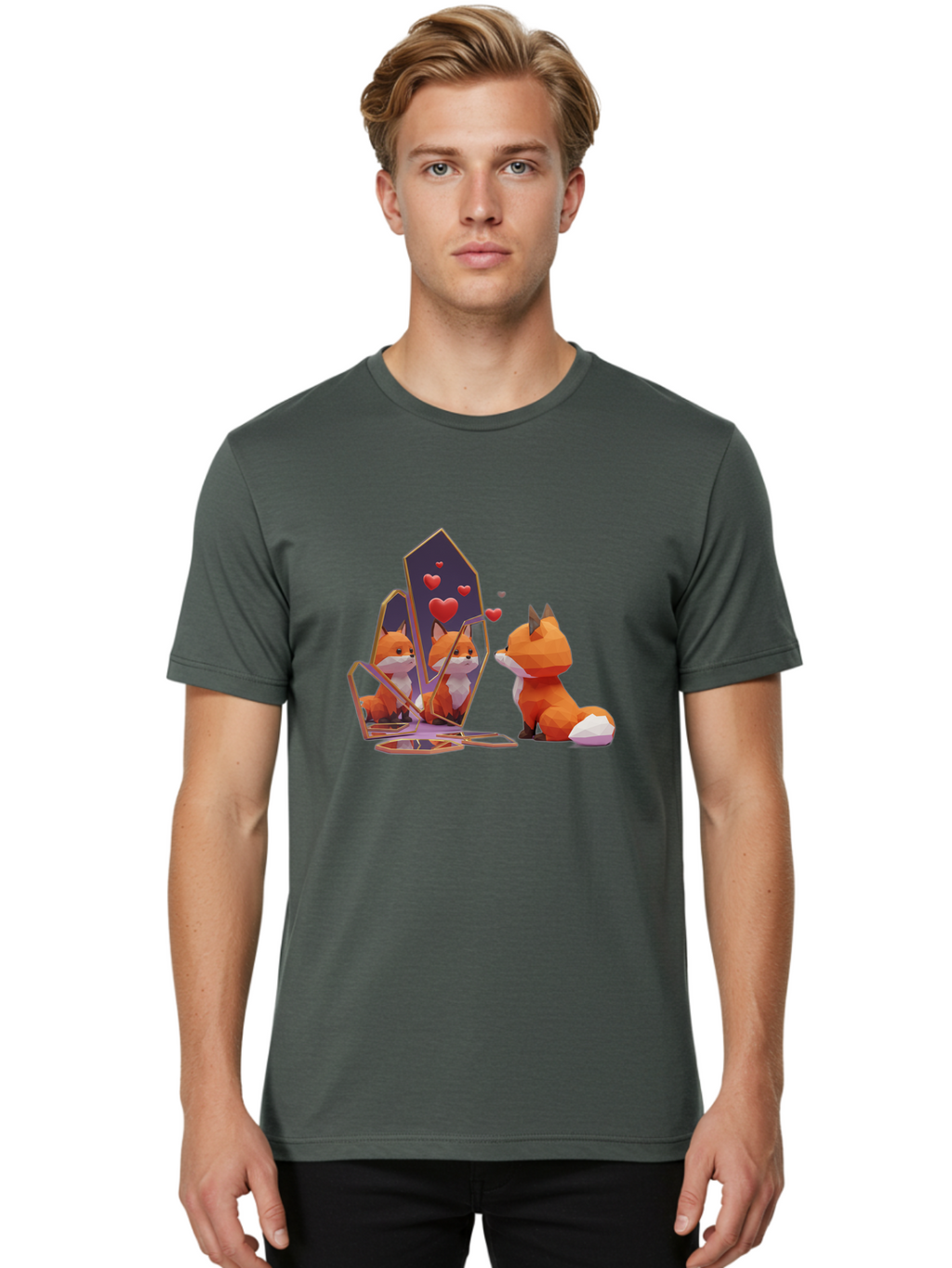 Fox-In-Love Men'S Graphic Tee, 100% Cotton, Comfortable Casual Summer Wear, Machine Washable, Vintage Camera, Old Camera, Antique Camera, Black Camera, Classic Photography, Photography Equipment, Nostalgic Device, Film Camera, Camera Art Bak626