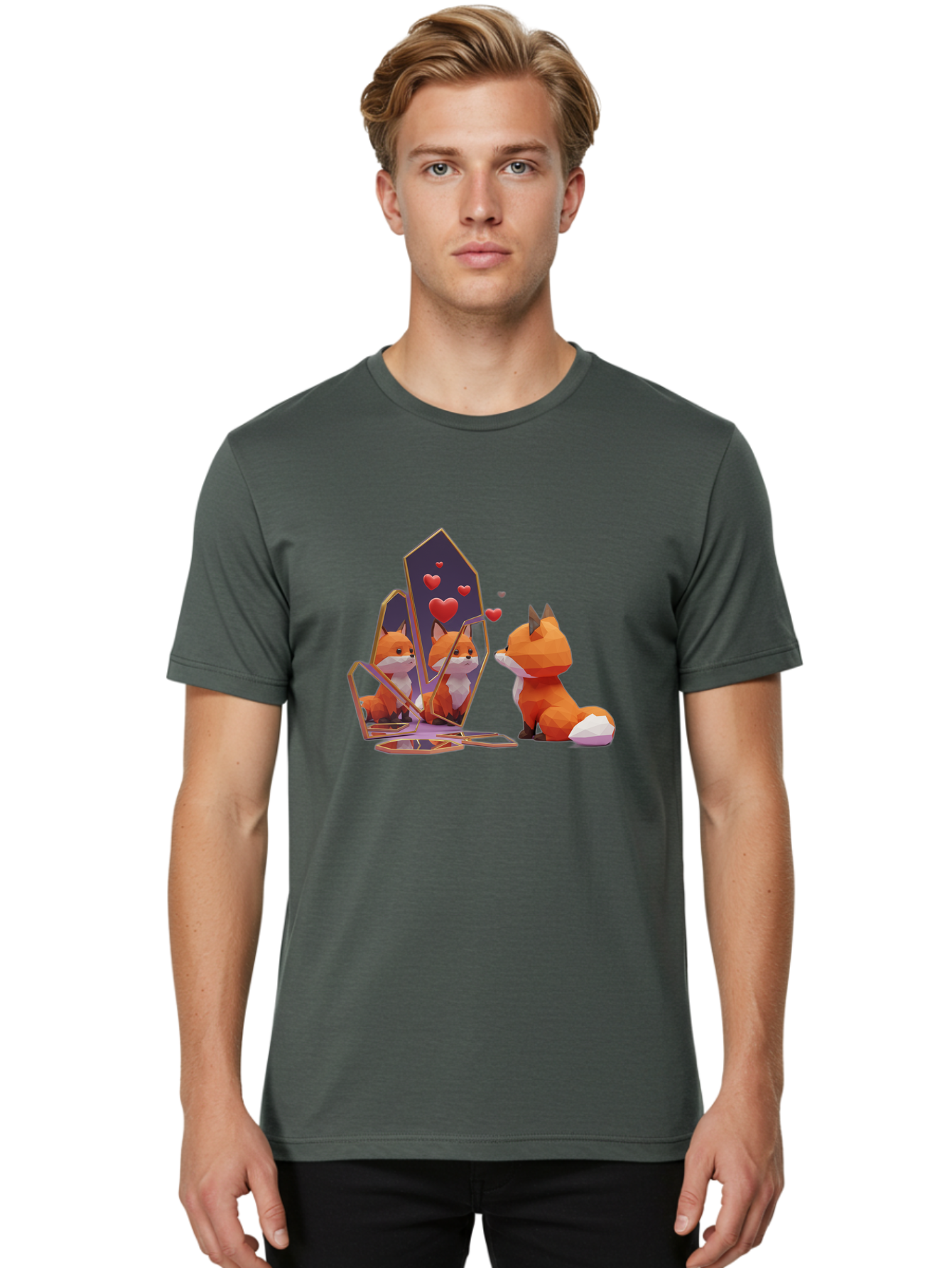Fox-In-Love Men'S Graphic Tee, 100% Cotton, Comfortable Casual Summer Wear, Machine Washable, Vintage Camera, Old Camera, Antique Camera, Black Camera, Classic Photography, Photography Equipment, Nostalgic Device, Film Camera, Camera Art Bak626