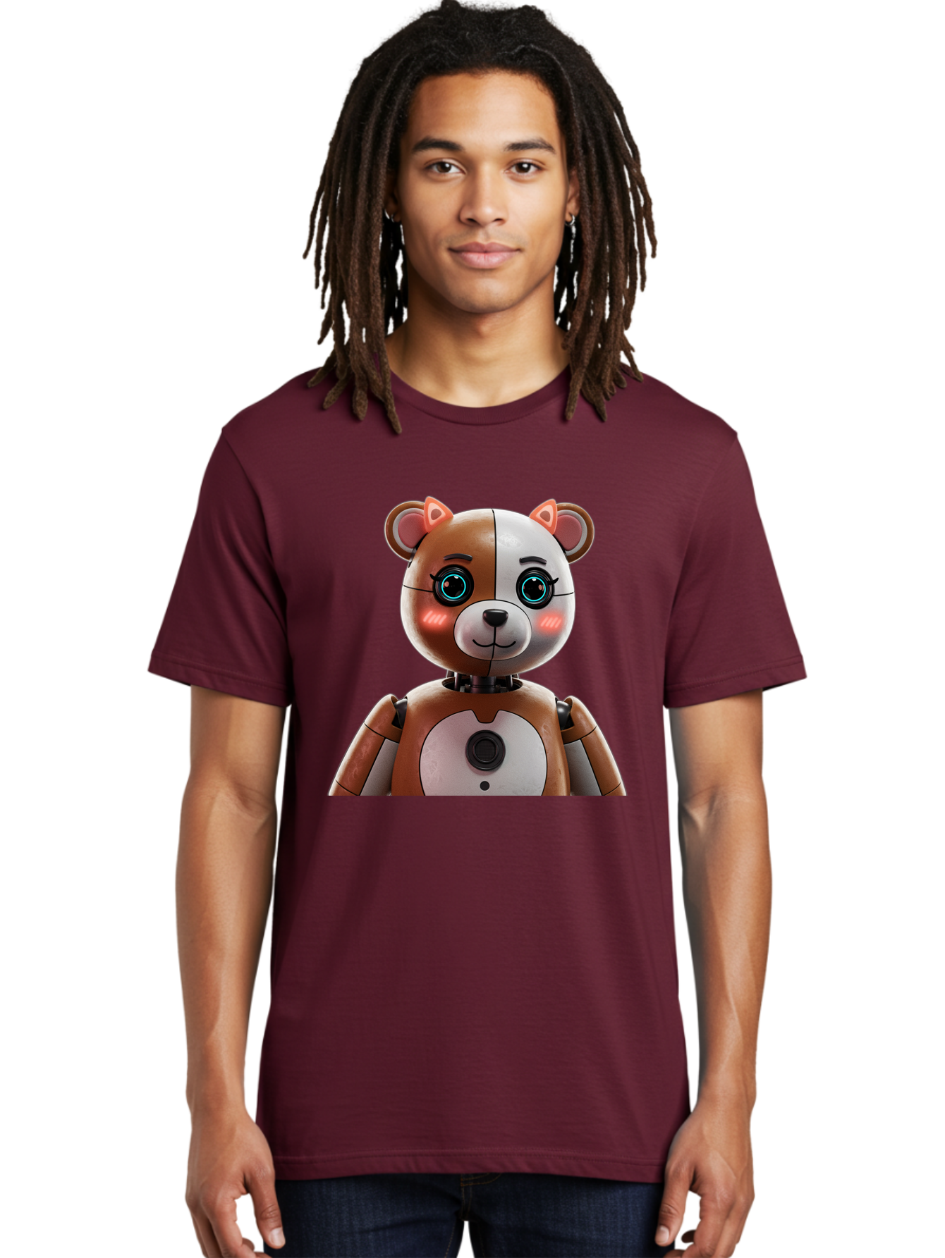 Foxy-The-Pirate-Fox-Robot Men'S Graphic Tee, 100% Cotton, Comfortable Casual Summer Wear, Machine Washable, Vintage Camera, Old Camera, Antique Camera, Black Camera, Classic Photography, Photography Equipment, Nostalgic Device, Film Camera, Bak628
