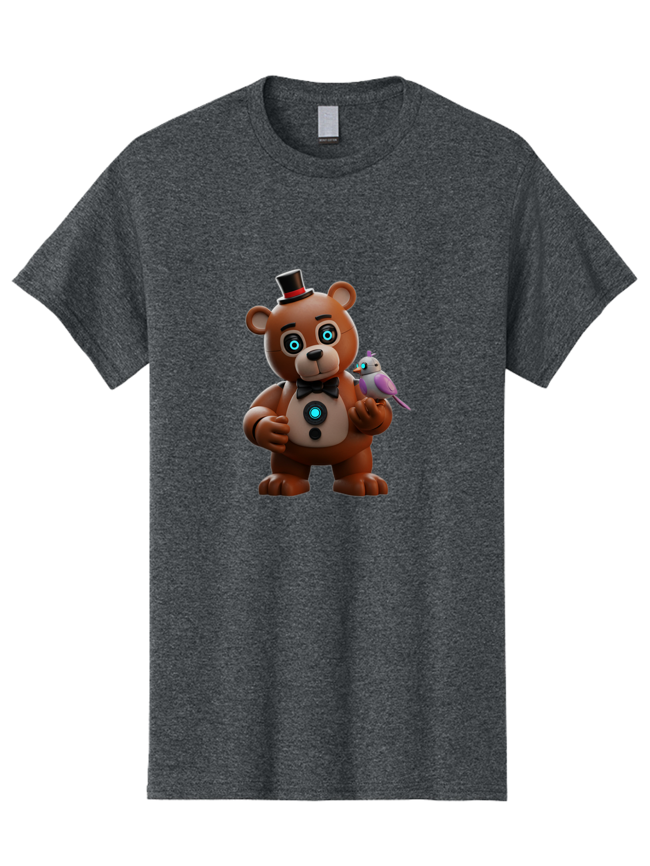 Freddy-Fazbear-2 Men'S Graphic Tee, 100% Cotton, Comfortable Casual Summer Wear, Machine Washable, Vintage Camera, Old Camera, Antique Camera, Black Camera, Classic Photography, Photography Equipment, Nostalgic Device, Film Camera, Camera Art Bak630