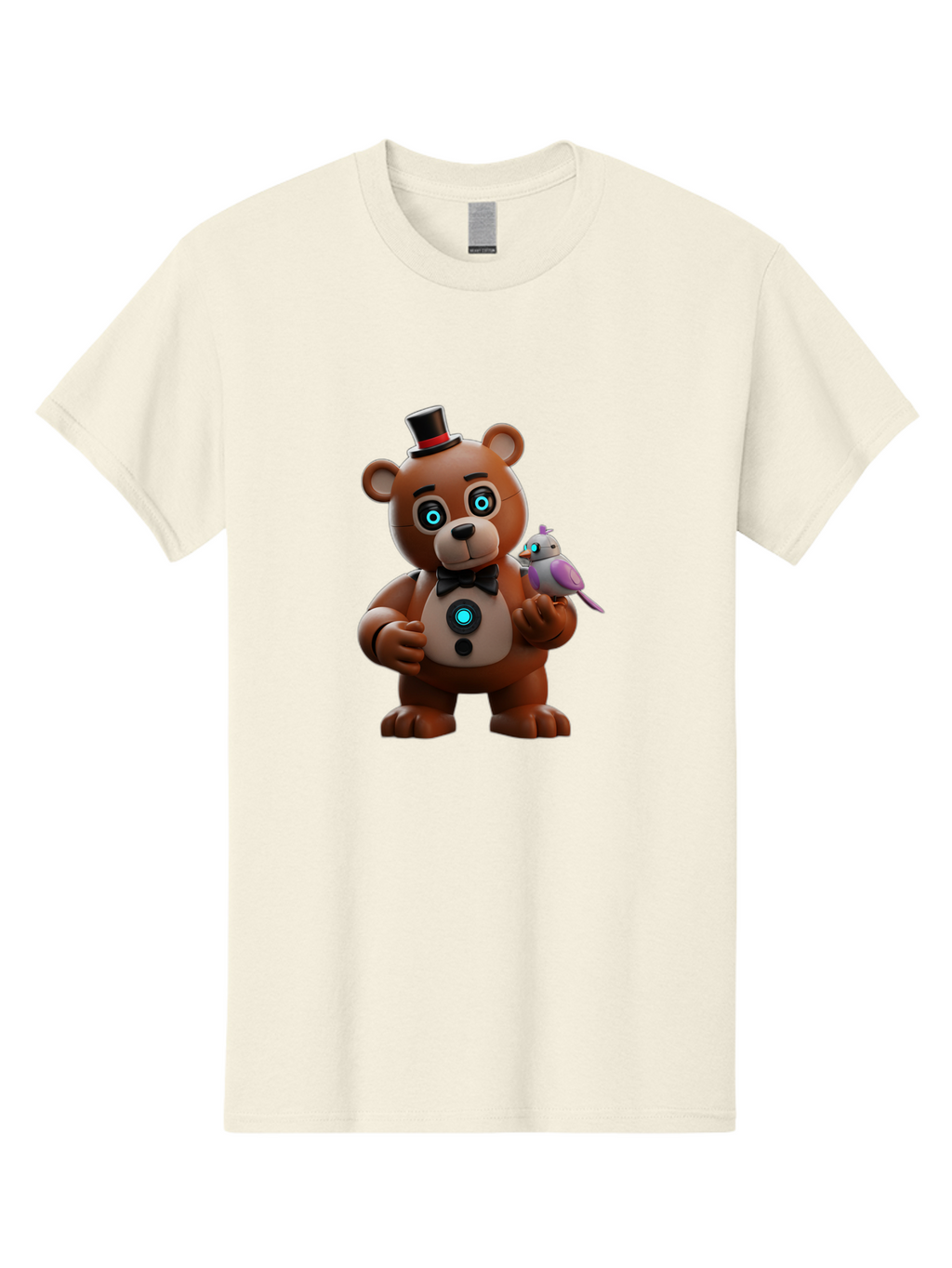 Freddy-Fazbear-2 Men'S Graphic Tee, 100% Cotton, Comfortable Casual Summer Wear, Machine Washable, Vintage Camera, Old Camera, Antique Camera, Black Camera, Classic Photography, Photography Equipment, Nostalgic Device, Film Camera, Camera Art Bak630