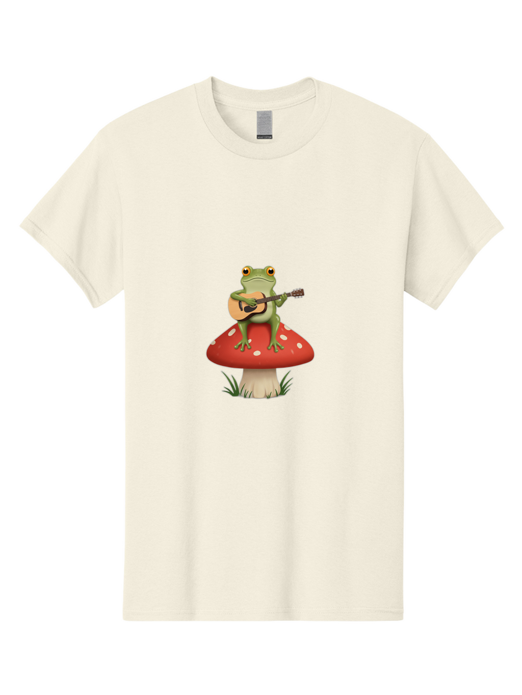 Frog-Playing-Guitar Men'S Graphic Tee, 100% Cotton, Comfortable Casual Summer Wear, Machine Washable, Vintage Camera, Old Camera, Antique Camera, Black Camera, Classic Photography, Photography Equipment, Nostalgic Device, Film Camera, Bak639