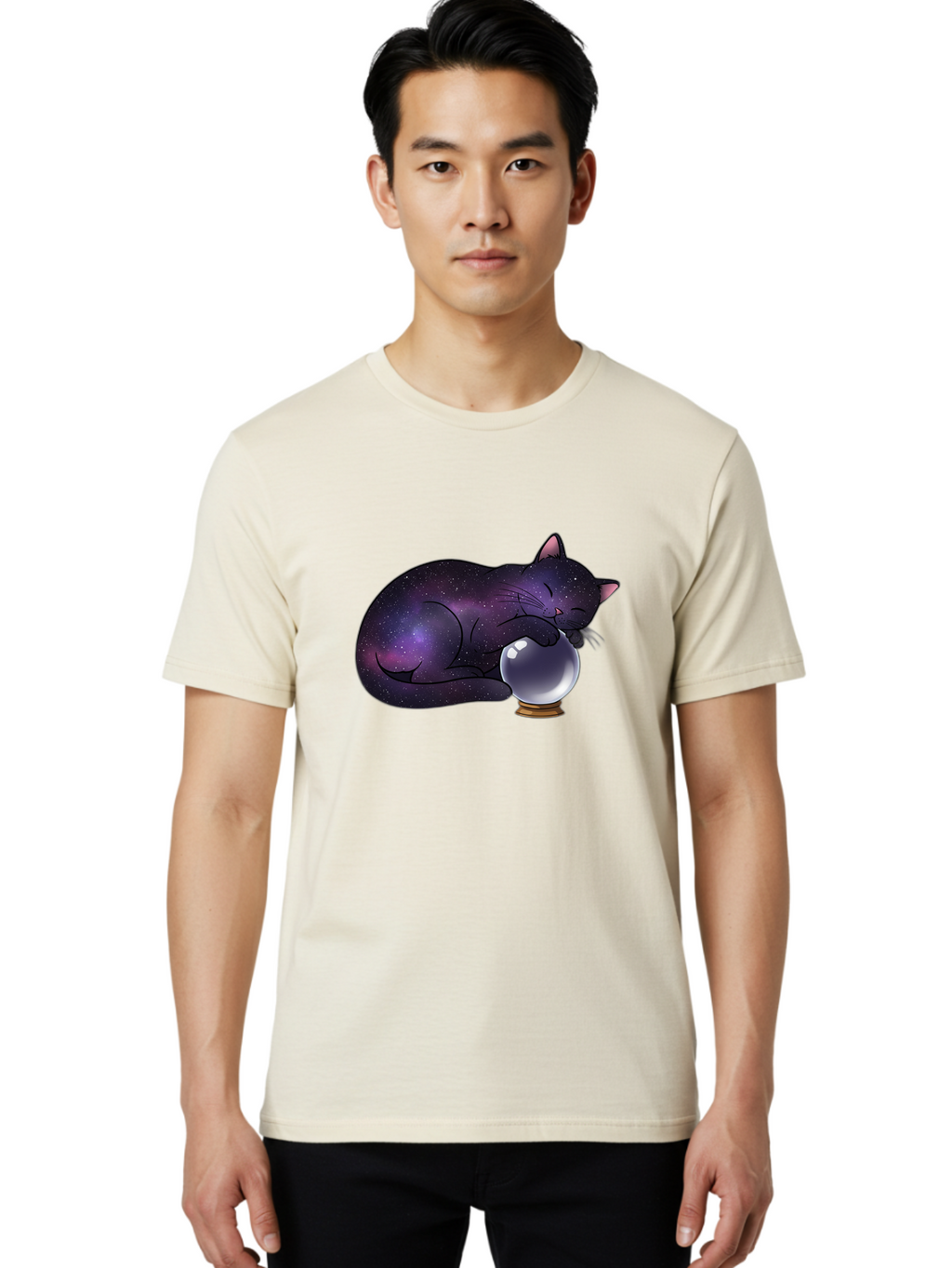 Galaxy-Cat Men'S Graphic Tee, 100% Cotton, Comfortable Casual Summer Wear, Machine Washable, Vintage Camera, Old Camera, Antique Camera, Black Camera, Classic Photography, Photography Equipment, Nostalgic Device, Film Camera, Camera Art Bak646