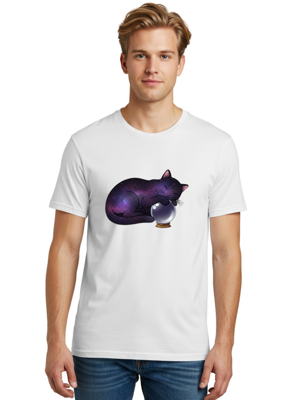 Galaxy-Cat Men'S Graphic Tee, 100% Cotton, Comfortable Casual Summer Wear, Machine Washable, Vintage Camera, Old Camera, Antique Camera, Black Camera, Classic Photography, Photography Equipment, Nostalgic Device, Film Camera, Camera Art Bak646