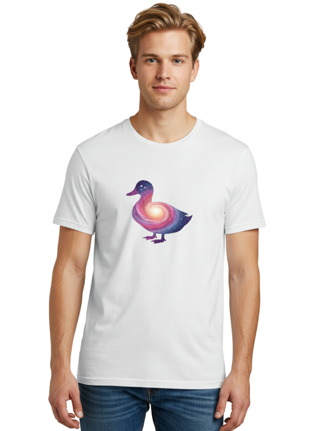 Galaxy-Duck Men'S Graphic Tee, 100% Cotton, Comfortable Casual Summer Wear, Machine Washable, Vintage Camera, Old Camera, Antique Camera, Black Camera, Classic Photography, Photography Equipment, Nostalgic Device, Film Camera, Camera Art Bak647