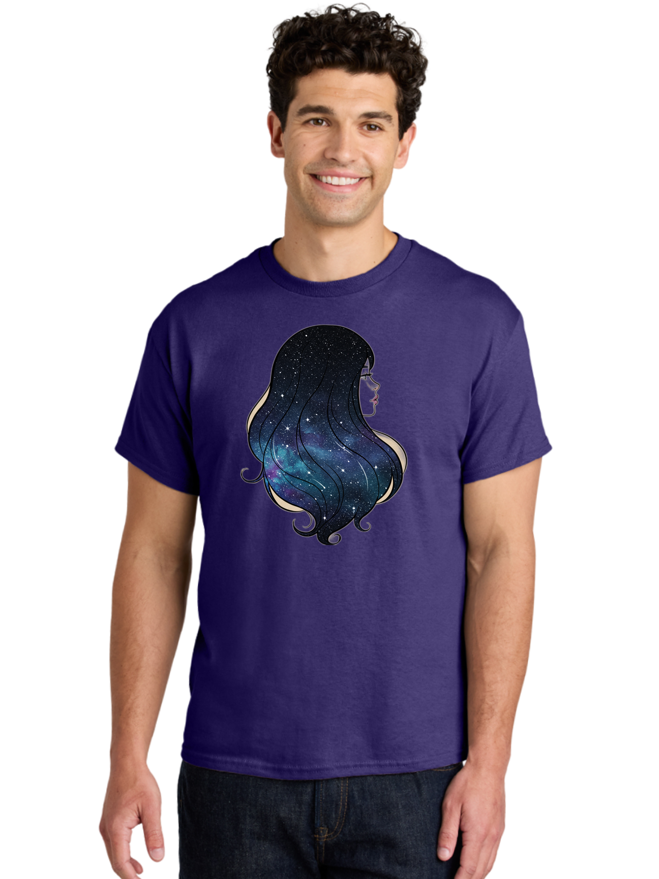 Galaxy-Hair Men'S Graphic Tee, 100% Cotton, Comfortable Casual Summer Wear, Machine Washable, Vintage Camera, Old Camera, Antique Camera, Black Camera, Classic Photography, Photography Equipment, Nostalgic Device, Film Camera, Camera Art Bak650