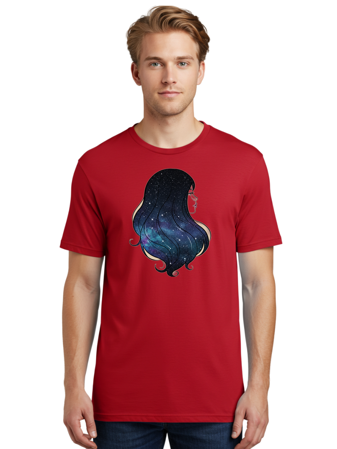 Galaxy-Hair Men'S Graphic Tee, 100% Cotton, Comfortable Casual Summer Wear, Machine Washable, Vintage Camera, Old Camera, Antique Camera, Black Camera, Classic Photography, Photography Equipment, Nostalgic Device, Film Camera, Camera Art Bak650
