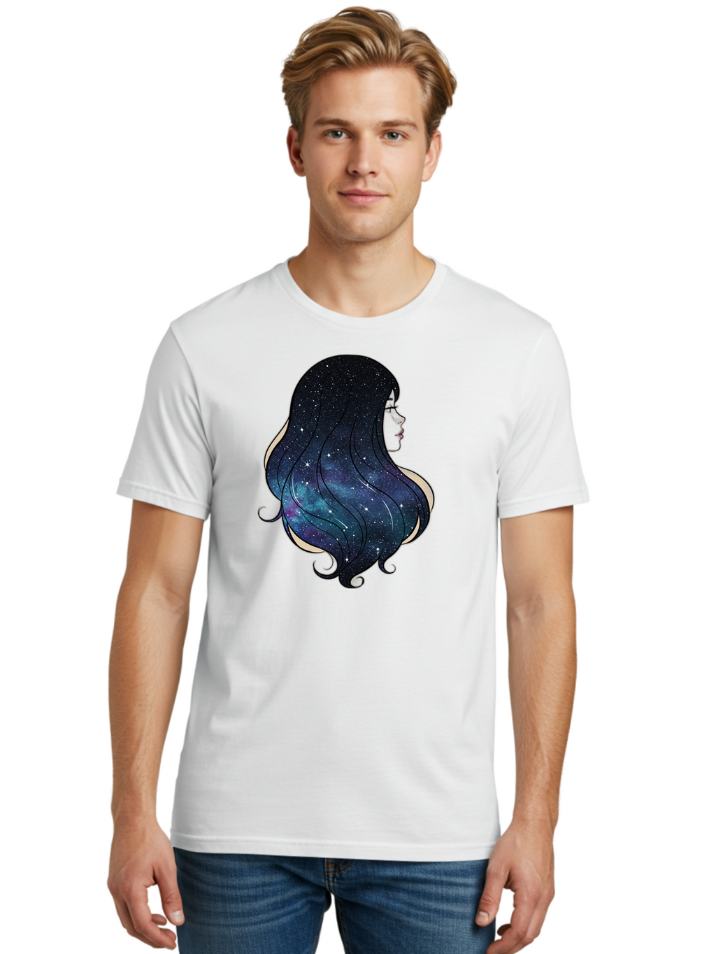 Galaxy-Hair Men'S Graphic Tee, 100% Cotton, Comfortable Casual Summer Wear, Machine Washable, Vintage Camera, Old Camera, Antique Camera, Black Camera, Classic Photography, Photography Equipment, Nostalgic Device, Film Camera, Camera Art Bak650