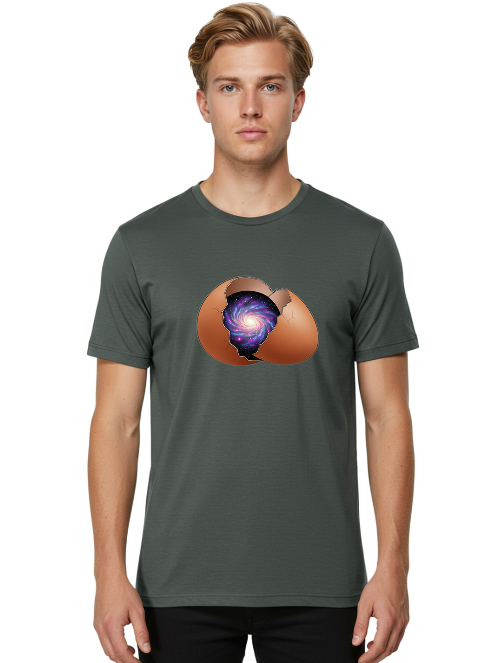 Galaxy-Hatching Men'S Graphic Tee, 100% Cotton, Comfortable Casual Summer Wear, Machine Washable, Vintage Camera, Old Camera, Antique Camera, Black Camera, Classic Photography, Photography Equipment, Nostalgic Device, Film Camera, Camera Art Bak652